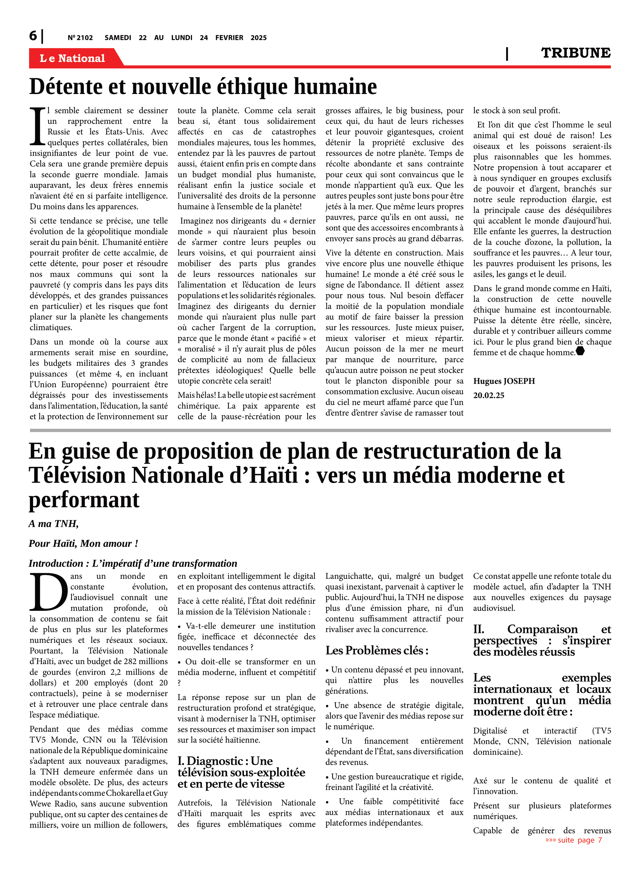 Page 6 de l'édition 2102