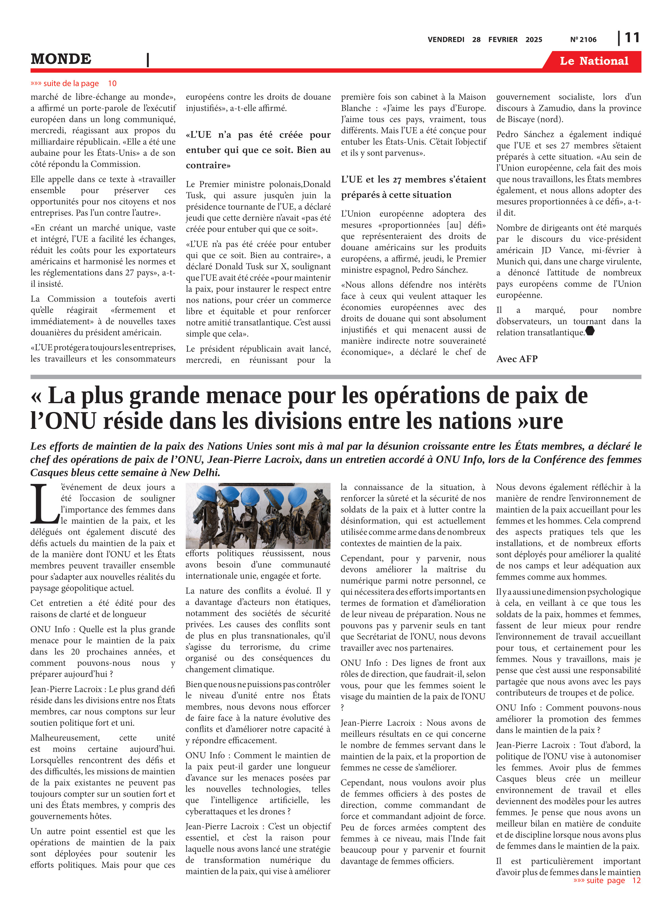 Page 11 de l'édition 2106