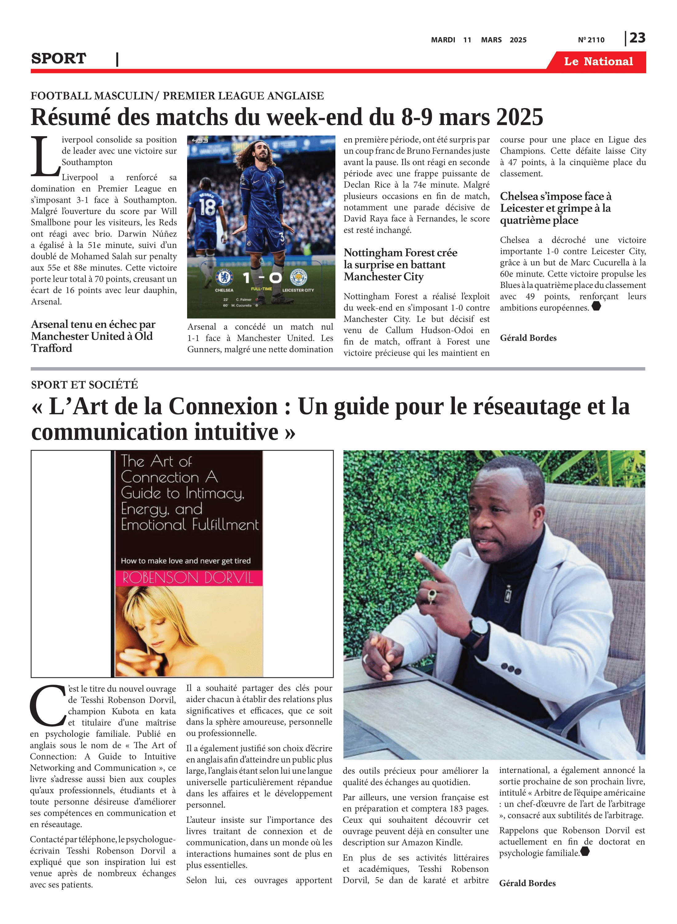 Page 23 de l'édition 2110