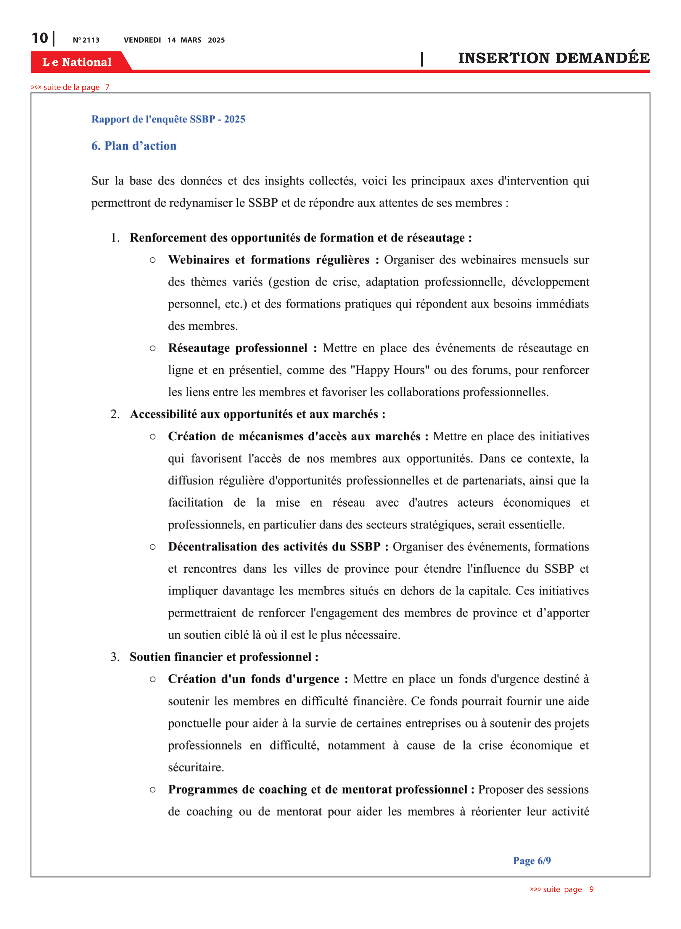 Page 10 de l'édition 2113