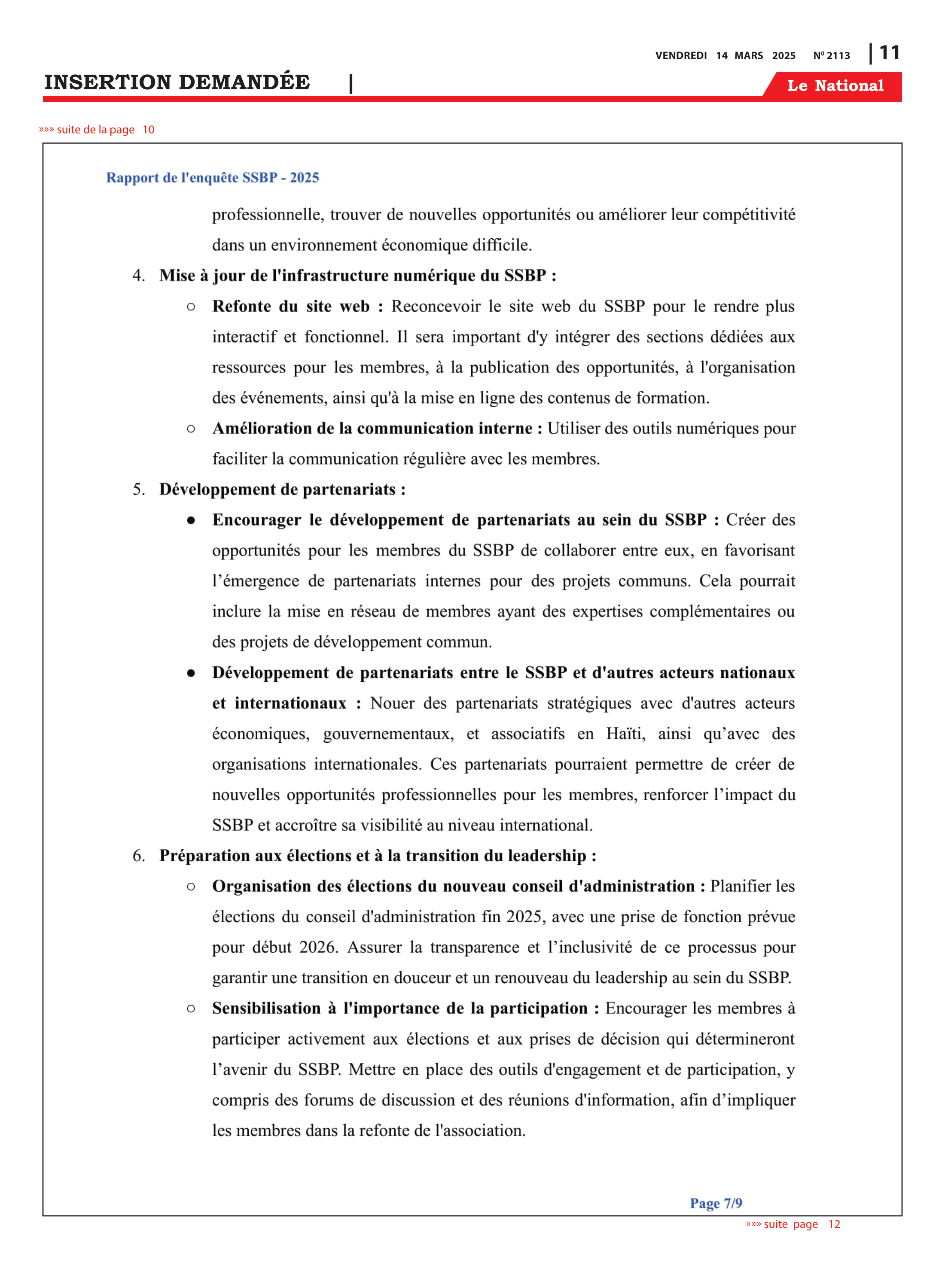 Page 11 de l'édition 2113