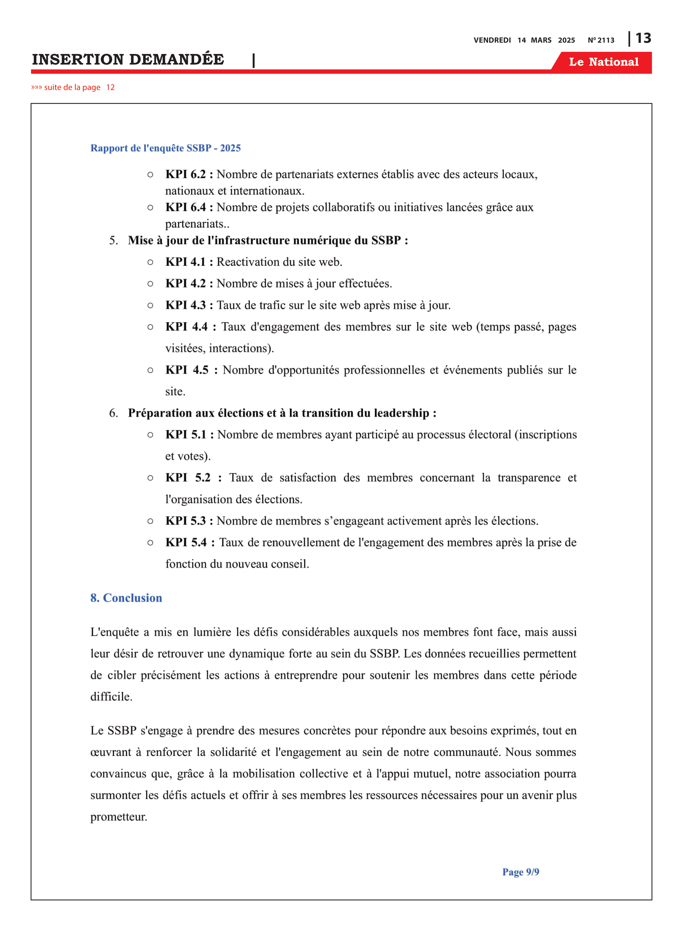 Page 13 de l'édition 2113
