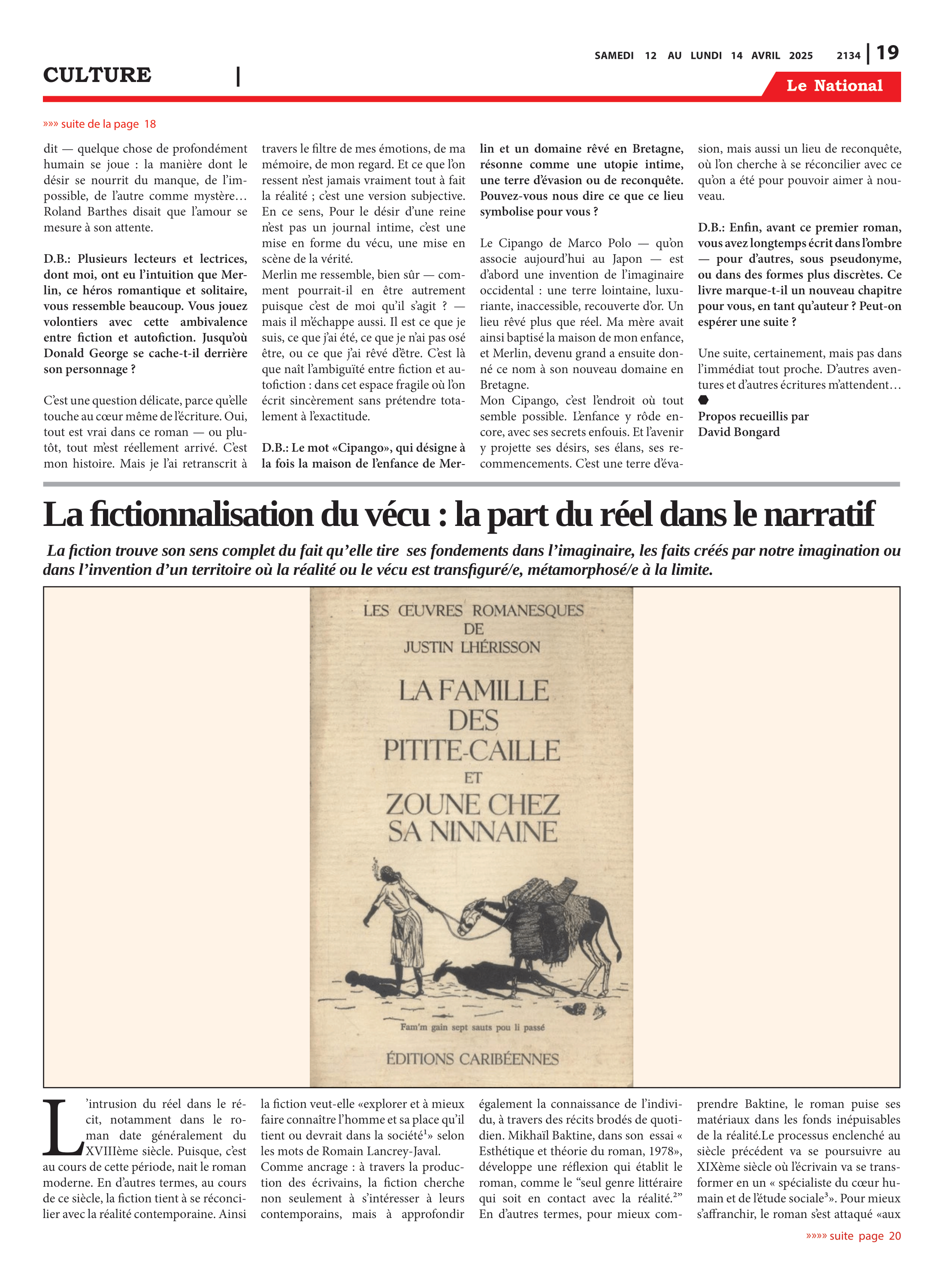 Page 19 de l'édition 2134