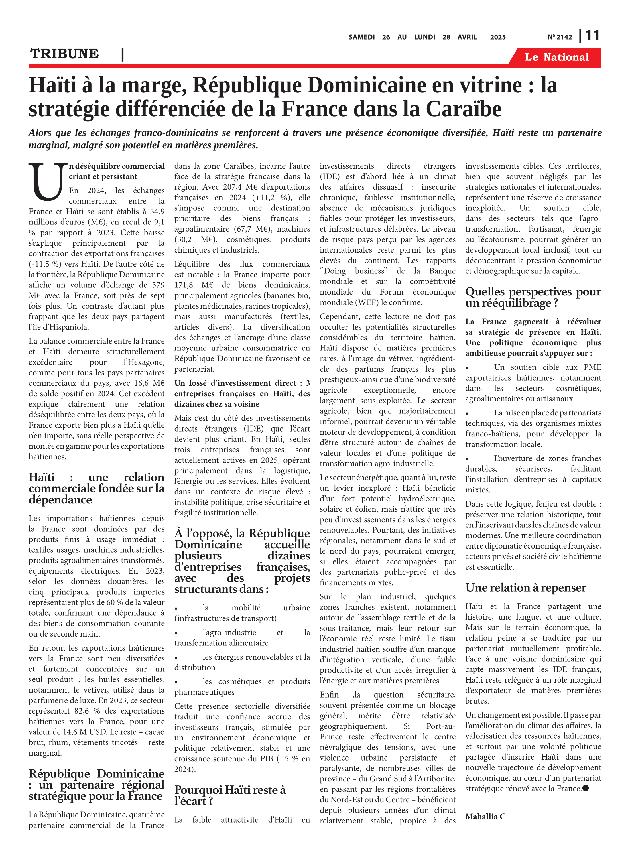 Page 11 de l'édition 2142
