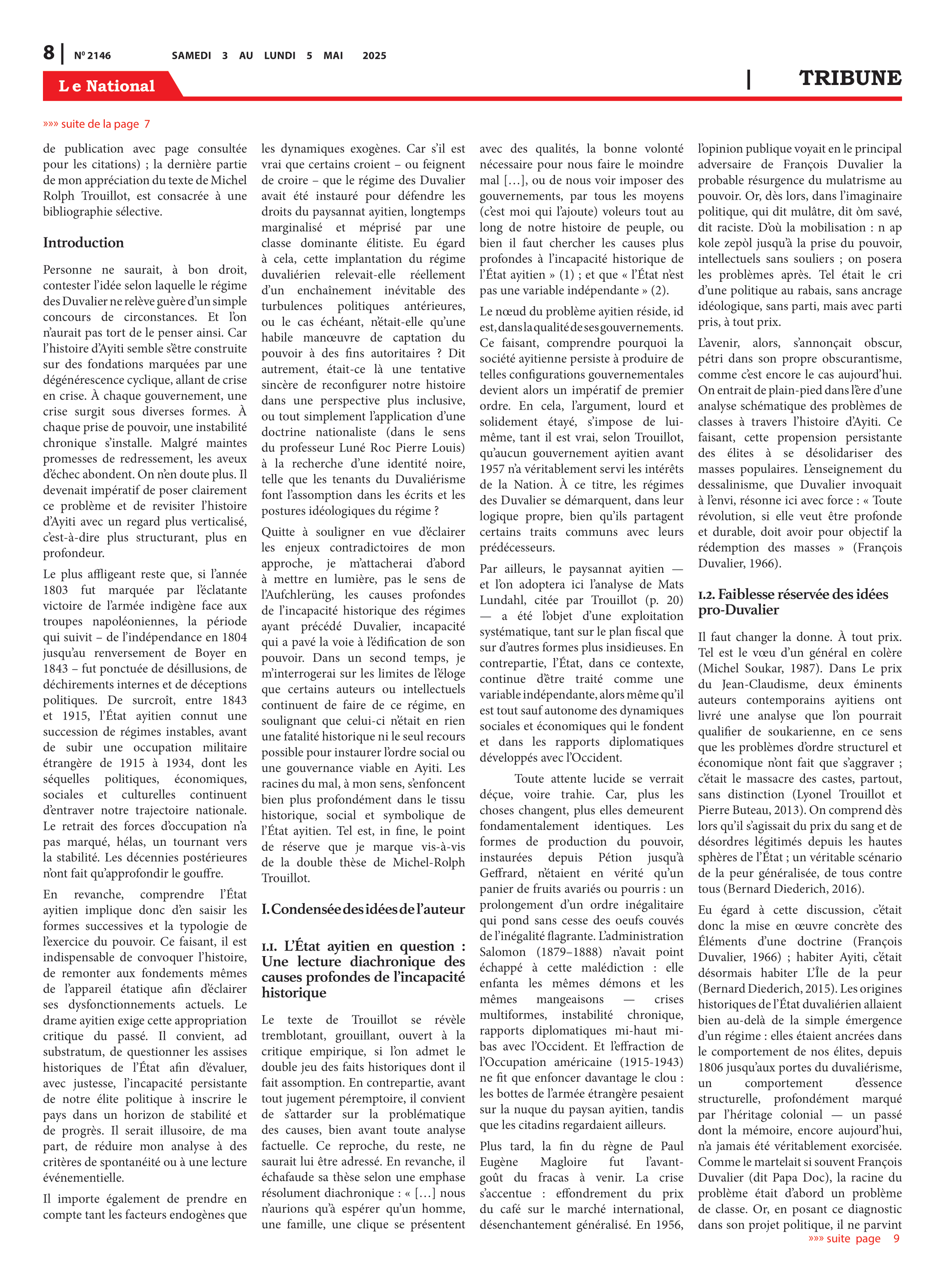 Page 8 de l'édition 2146