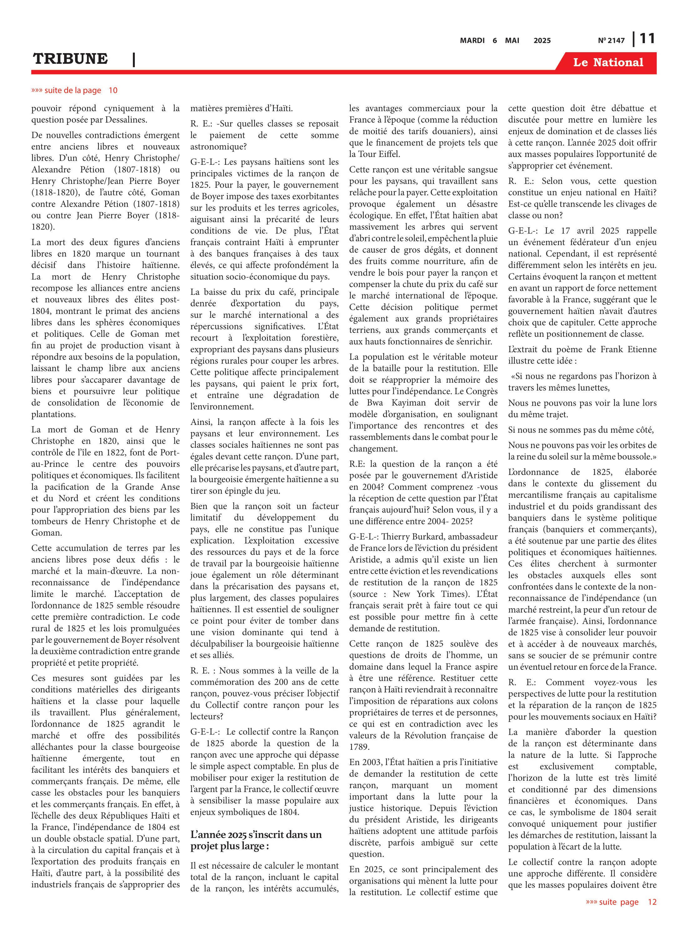 Page 11 de l'édition 2147