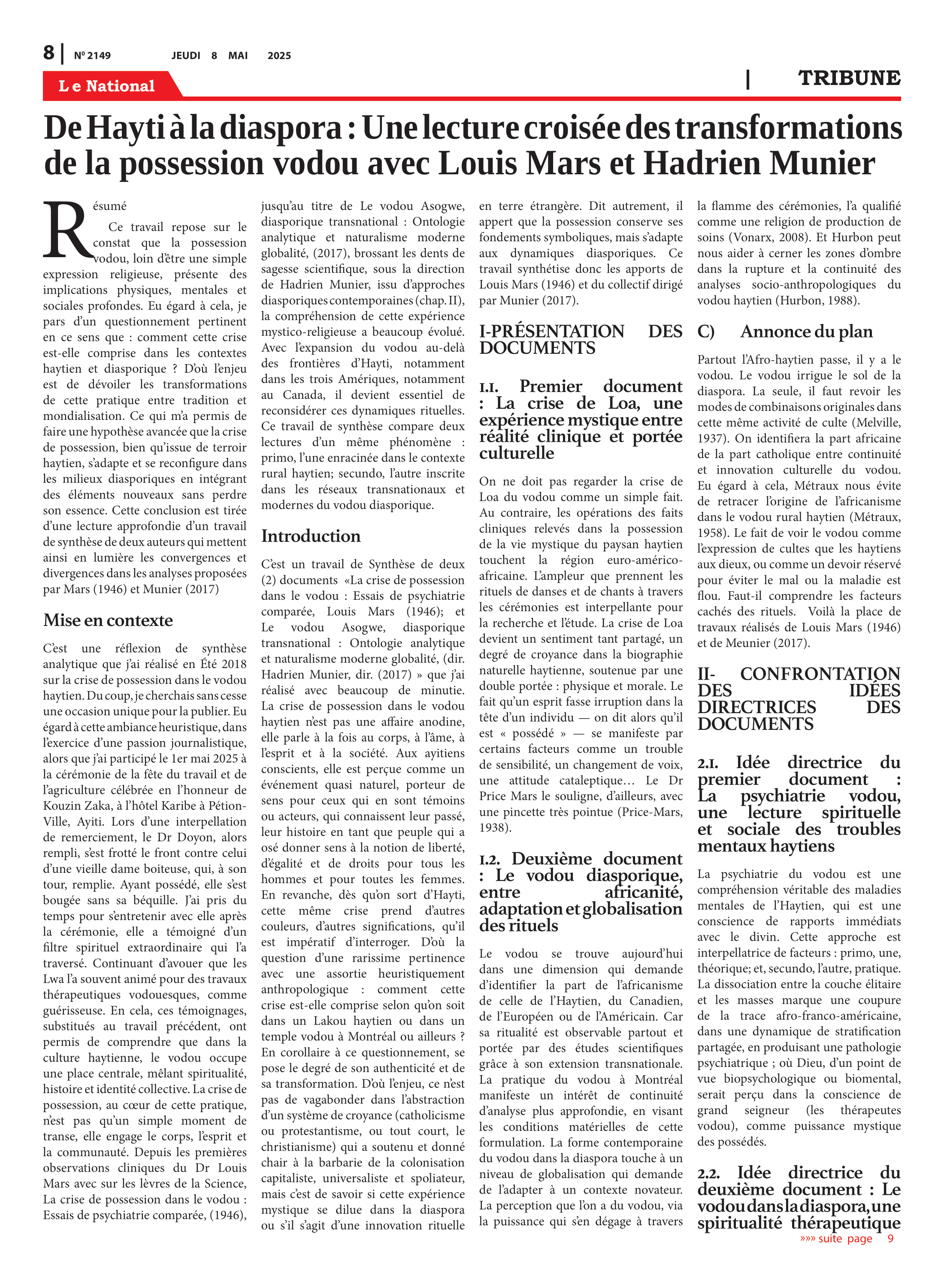 Page 7 de l'édition 2149