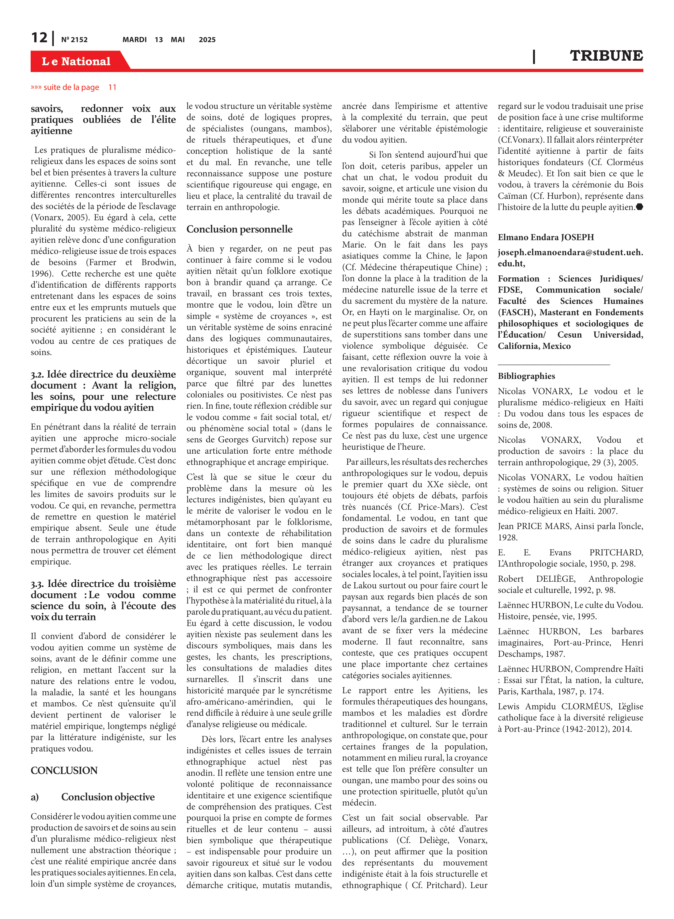 Page 12 de l'édition 2152