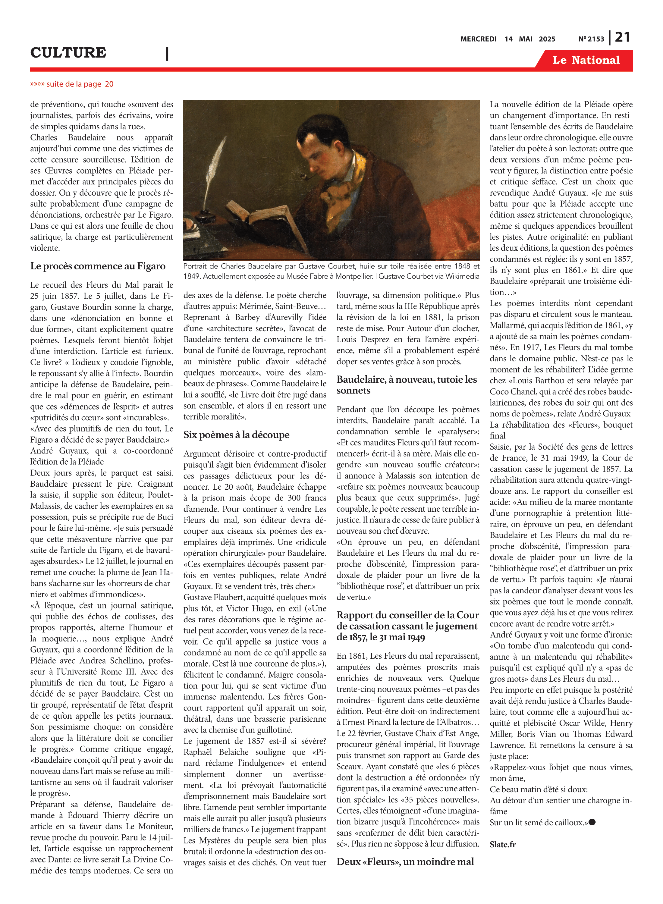 Page 21 de l'édition 2153