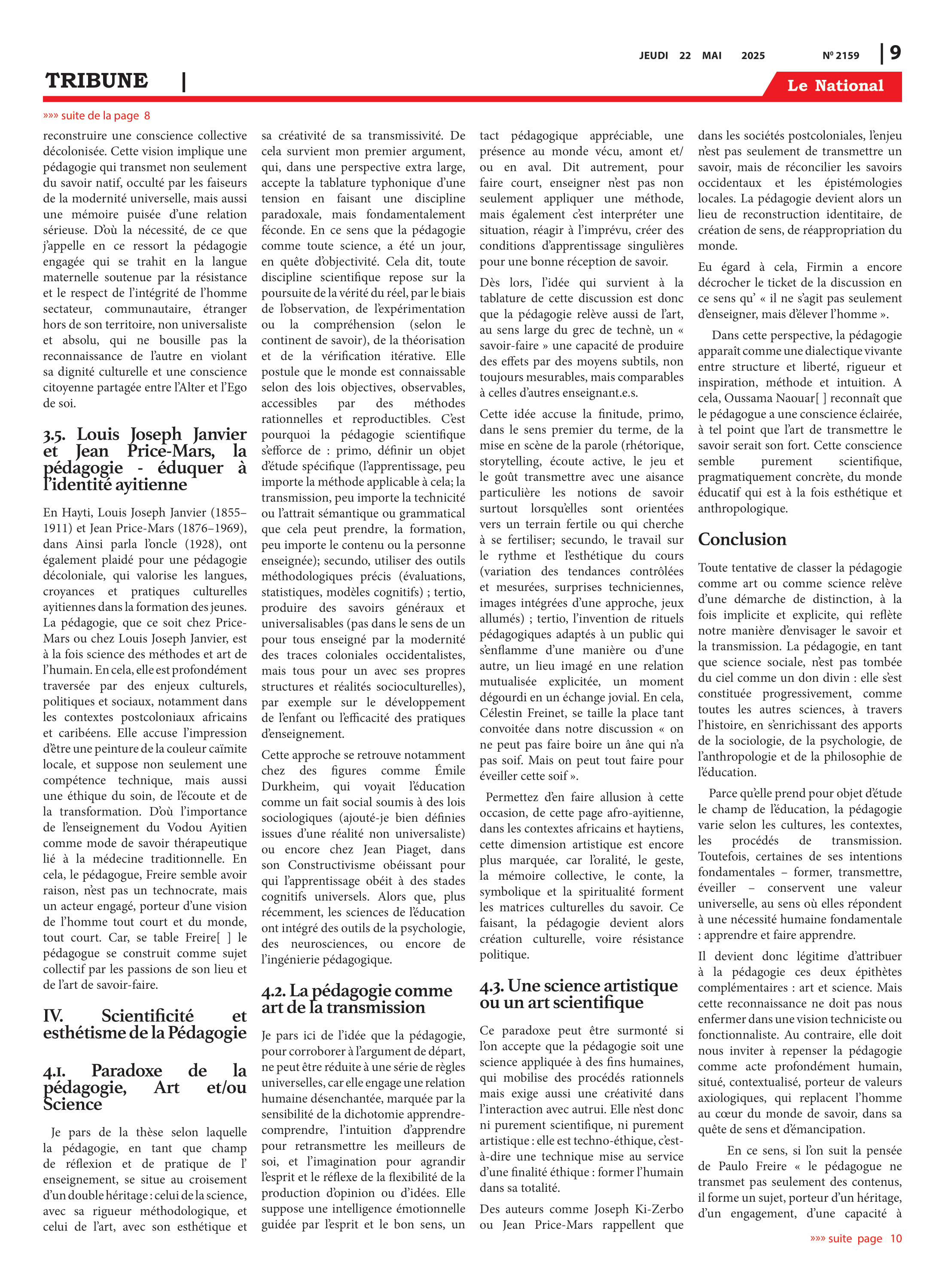 Page 9 de l'édition 2159