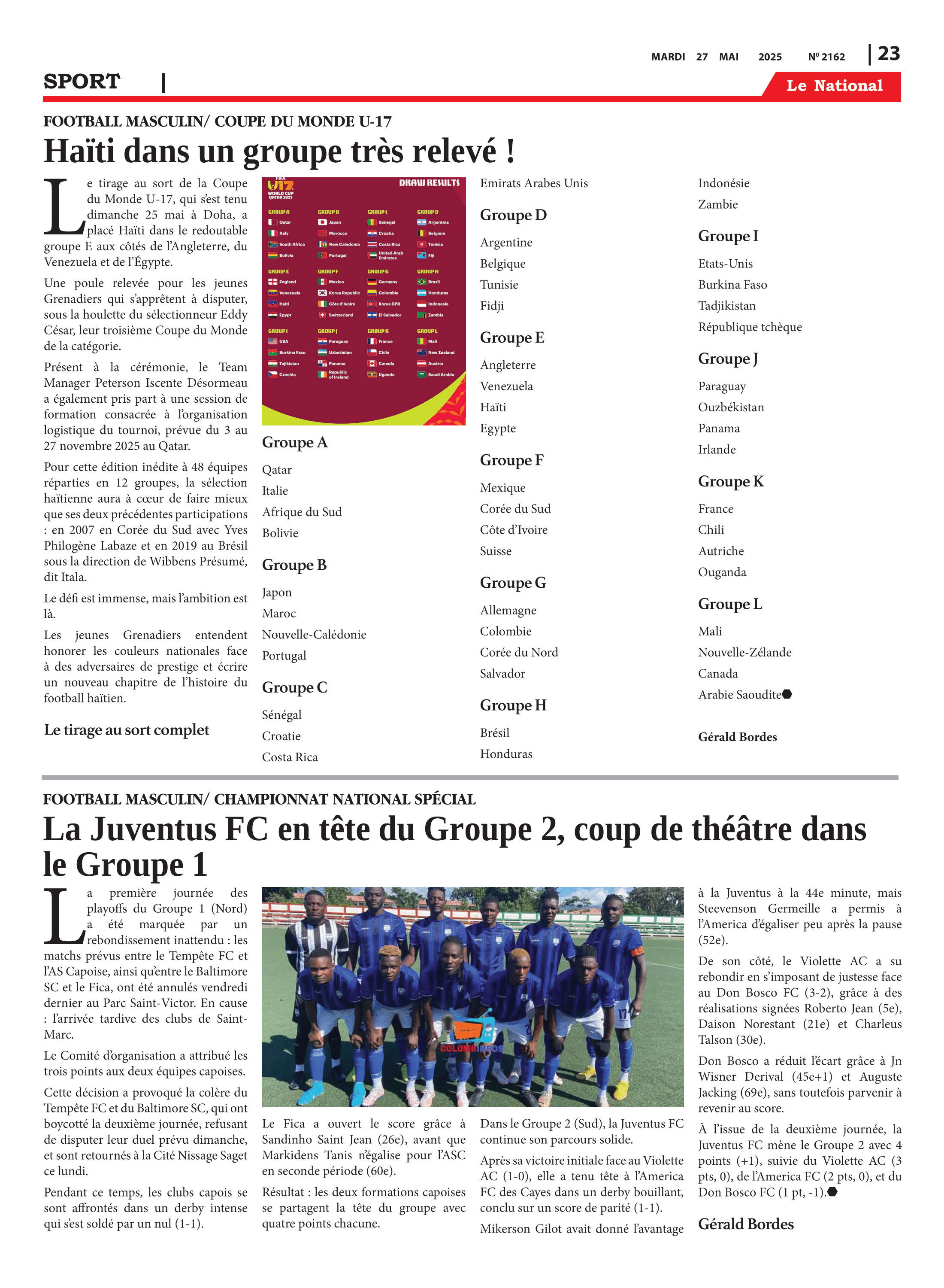 Page 23 de l'édition 2162