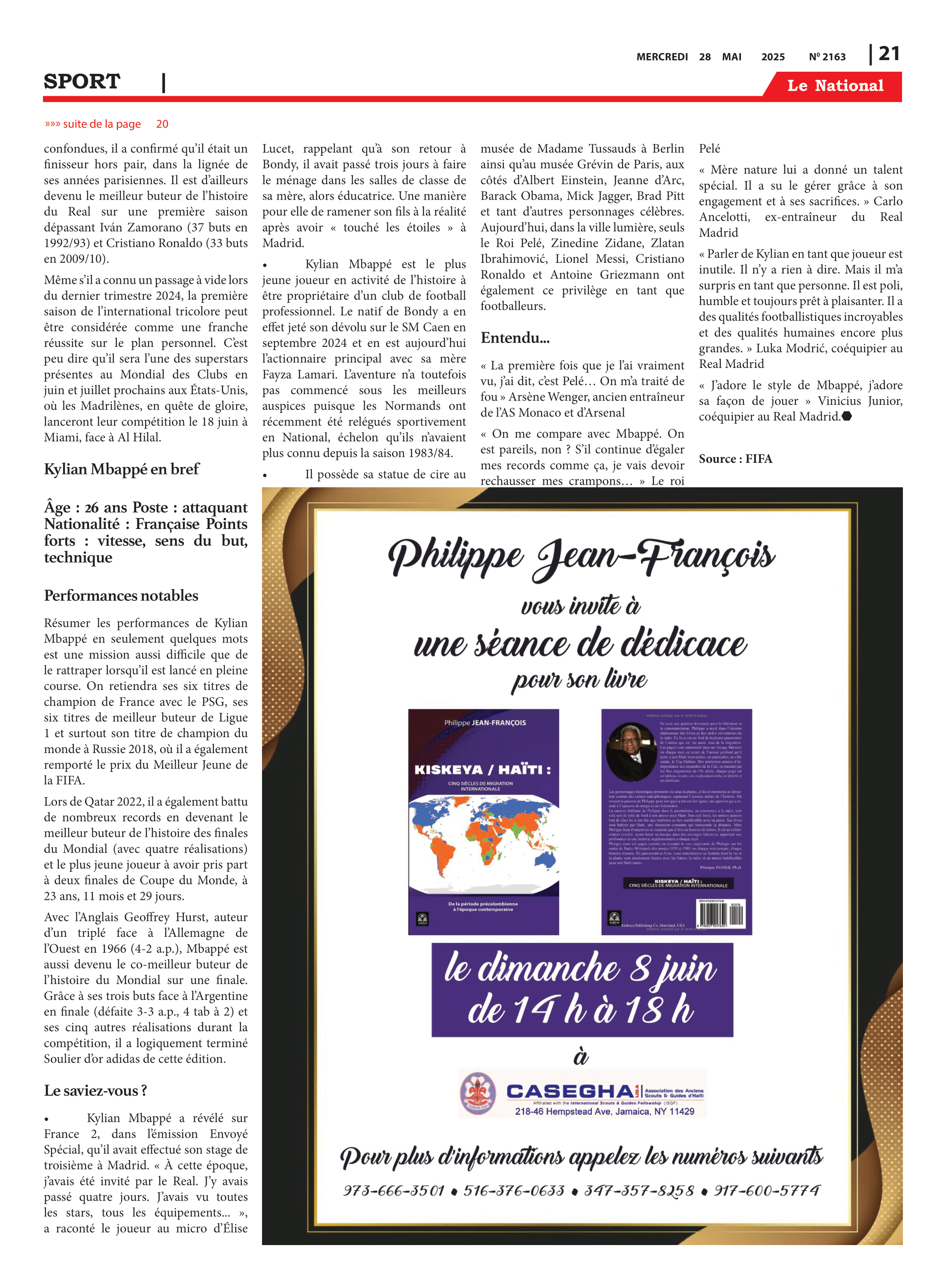Page 21 de l'édition 2163
