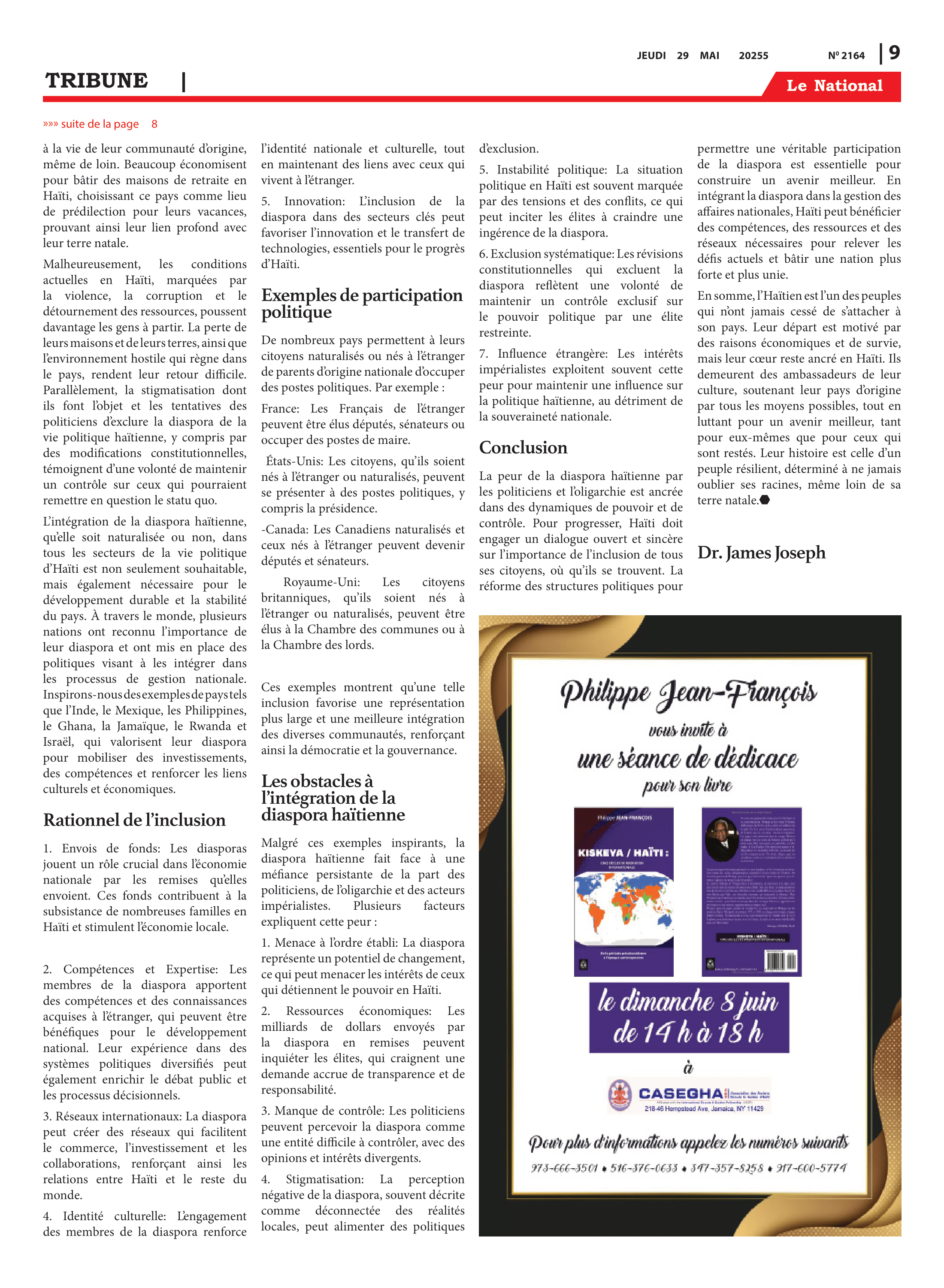 Page 9 de l'édition 2164