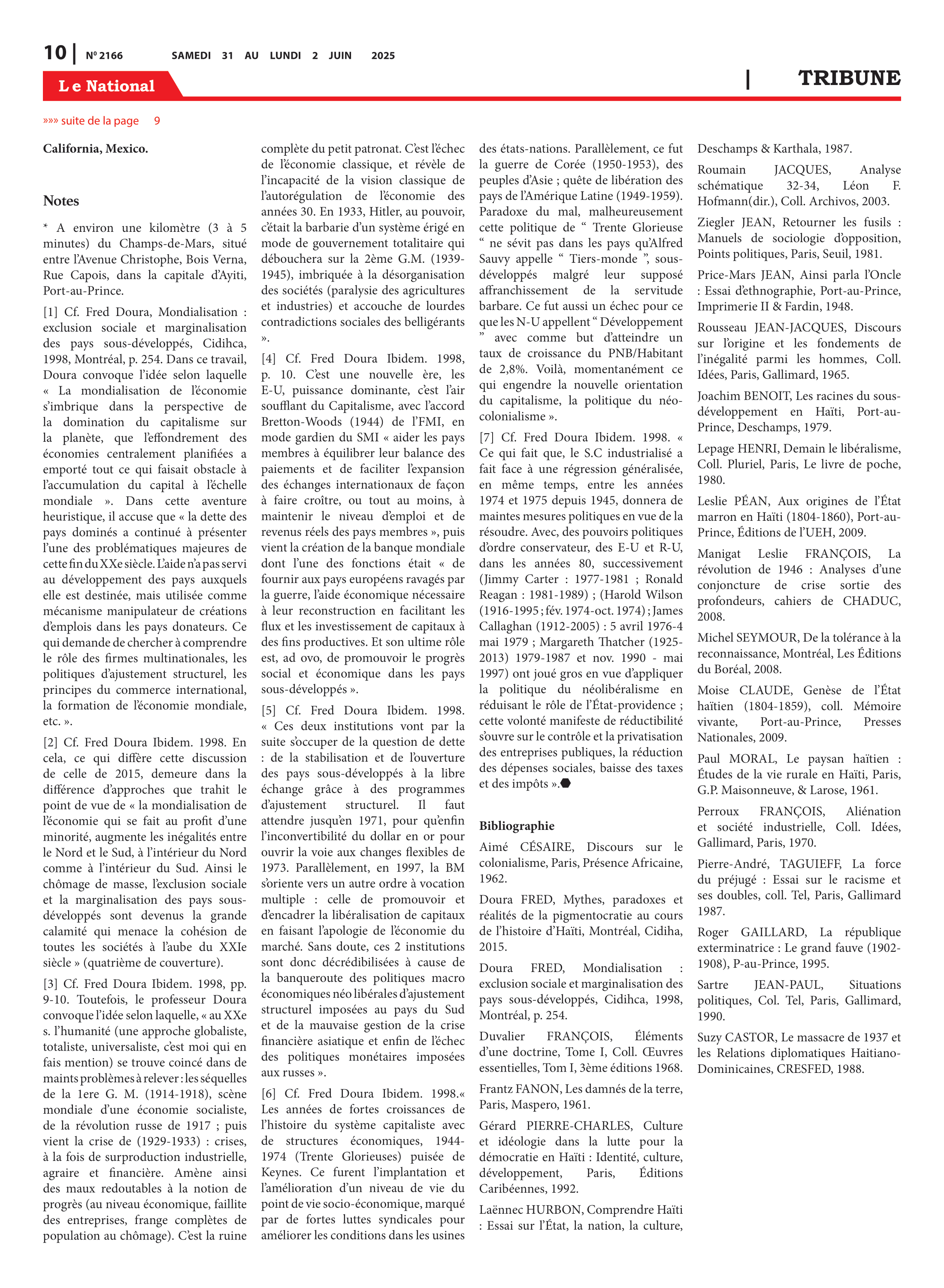Page 10 de l'édition 2166