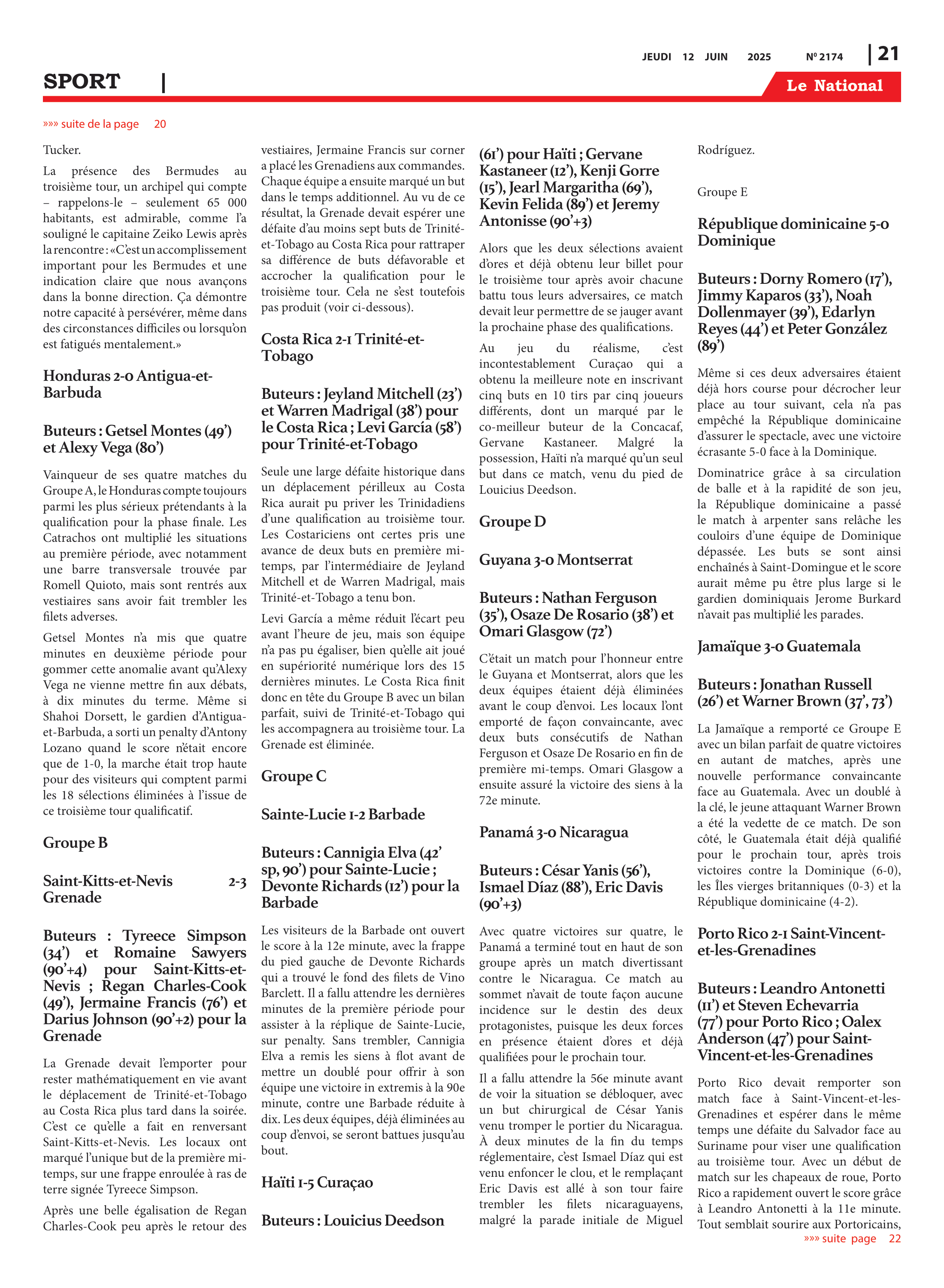 Page 21 de l'édition 2174