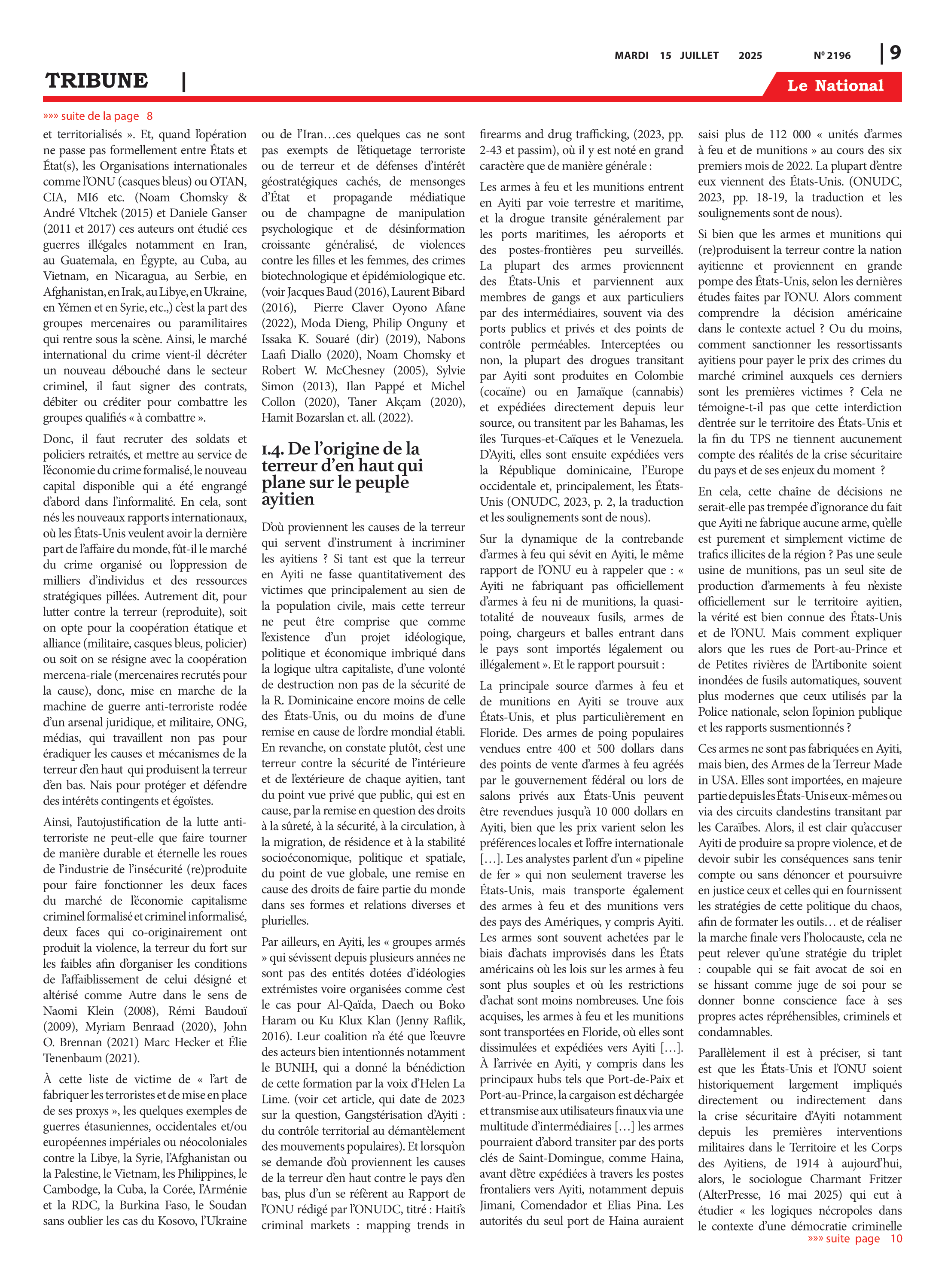 Page 9 de l'édition 2196