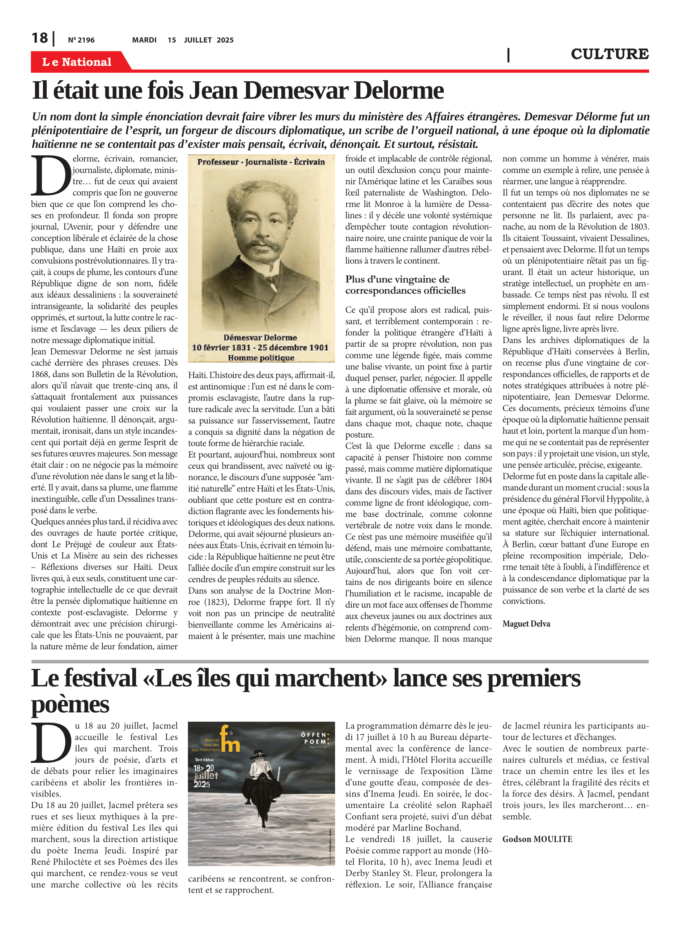 Page 18 de l'édition 2196