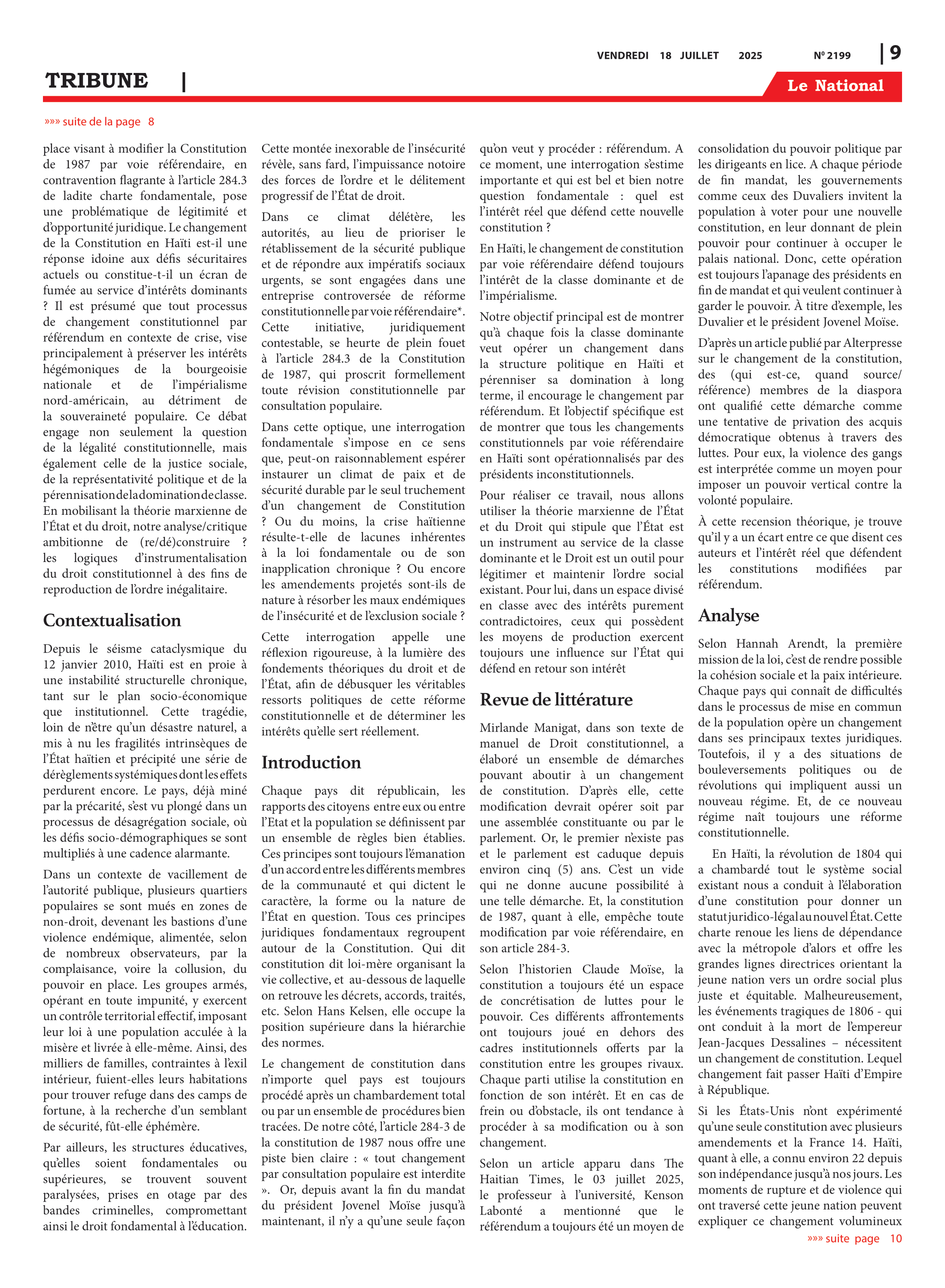 Page 9 de l'édition 2199