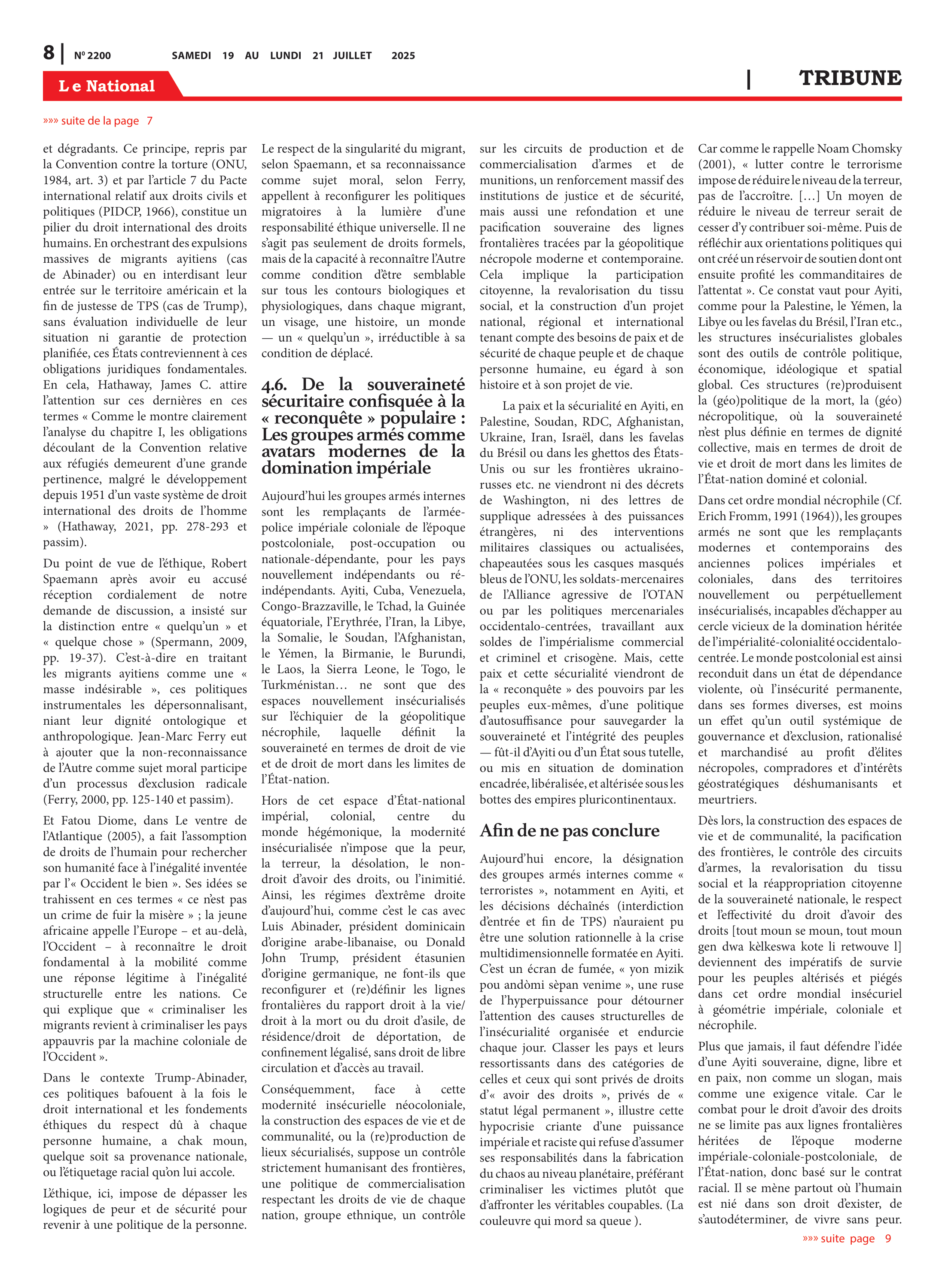 Page 8 de l'édition 2200