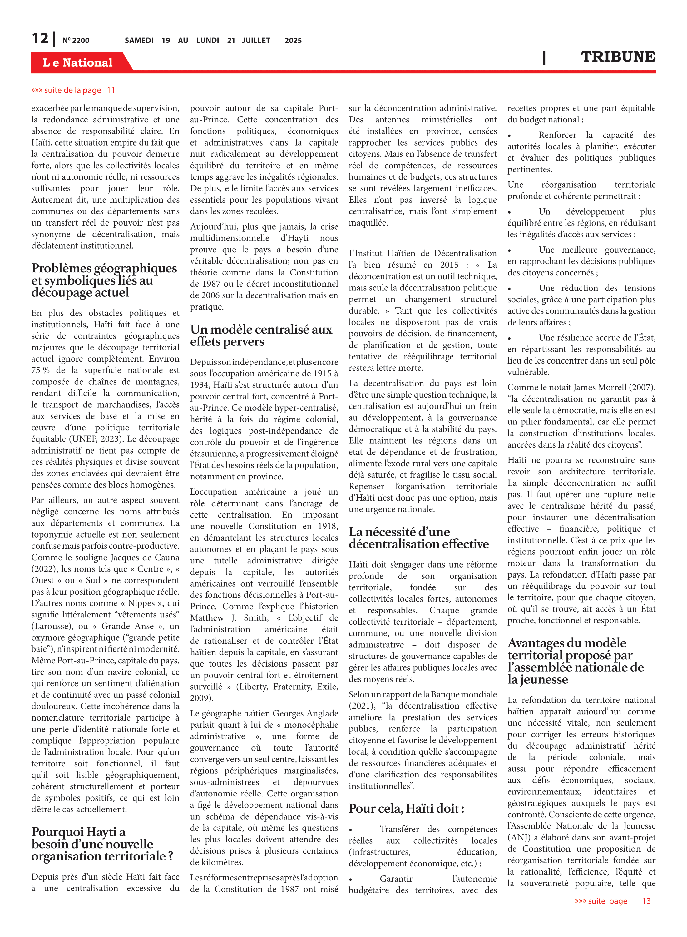 Page 12 de l'édition 2200