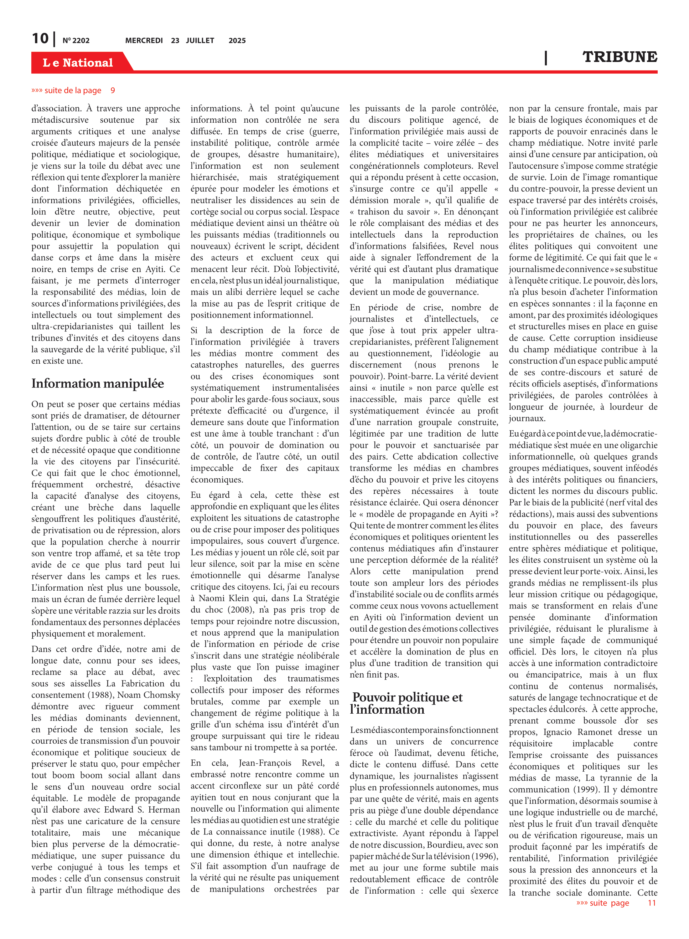 Page 10 de l'édition 2202