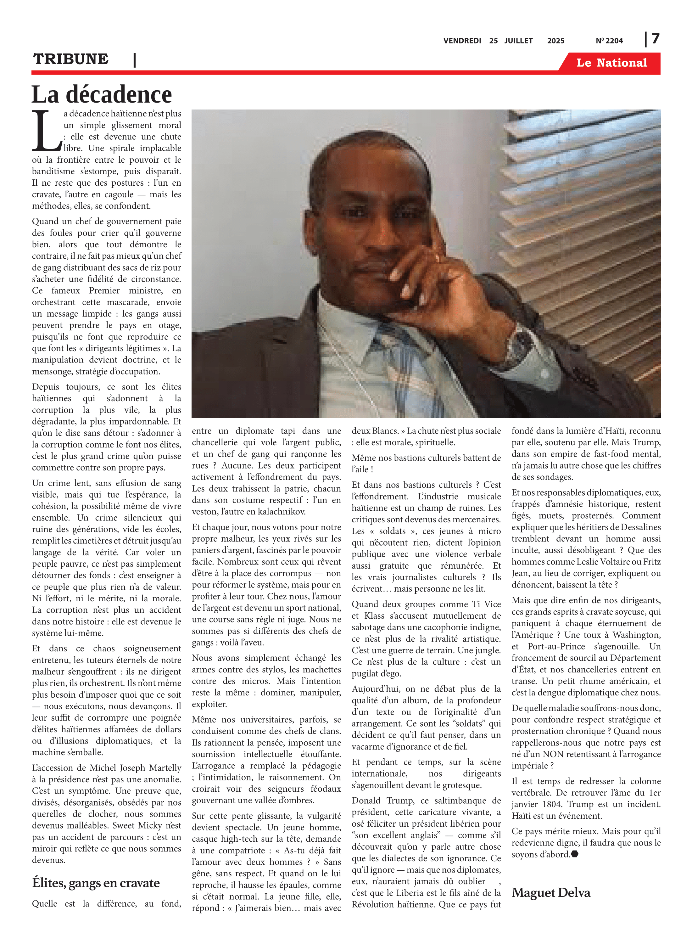 Page 7 de l'édition 2204