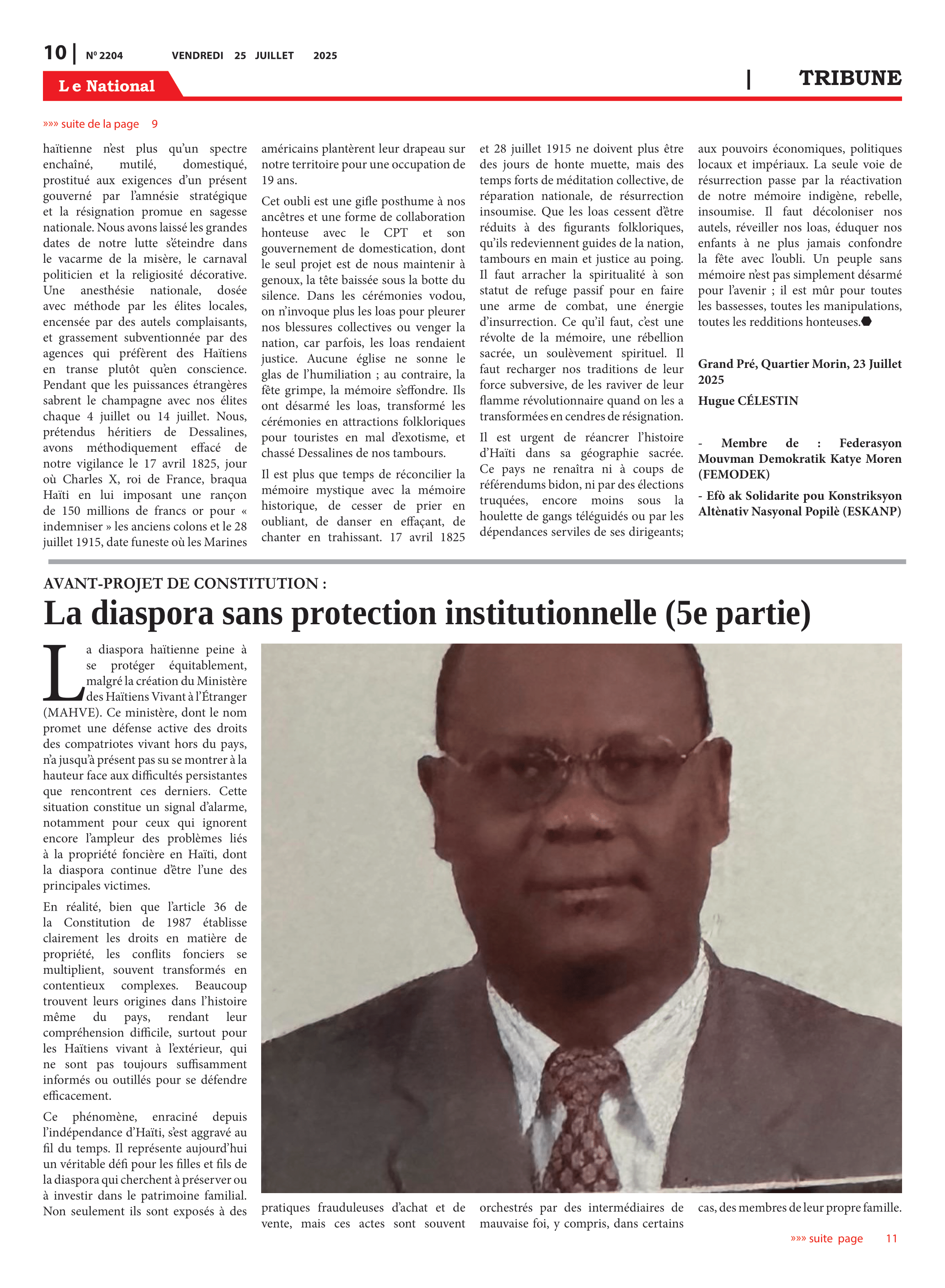 Page 10 de l'édition 2204