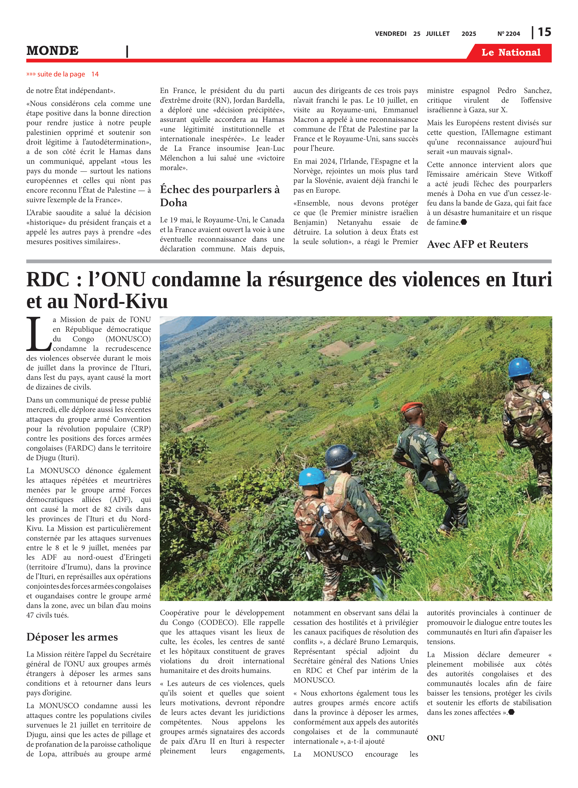 Page 15 de l'édition 2204