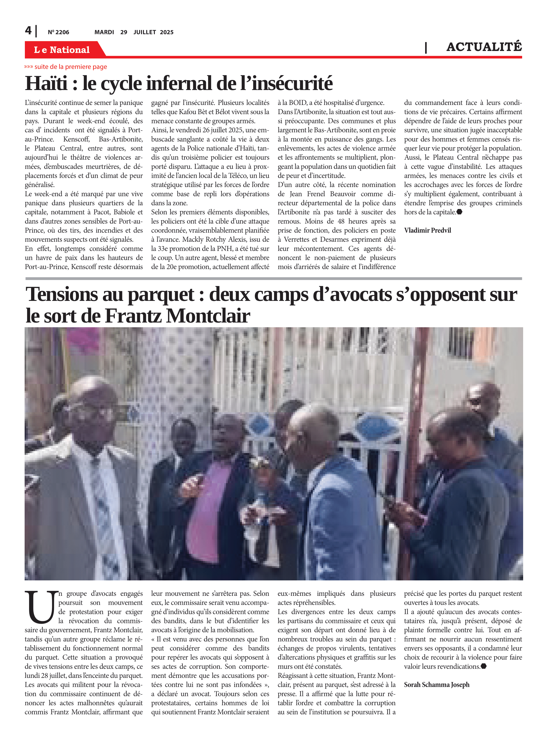 Page 4 de l'édition 2206
