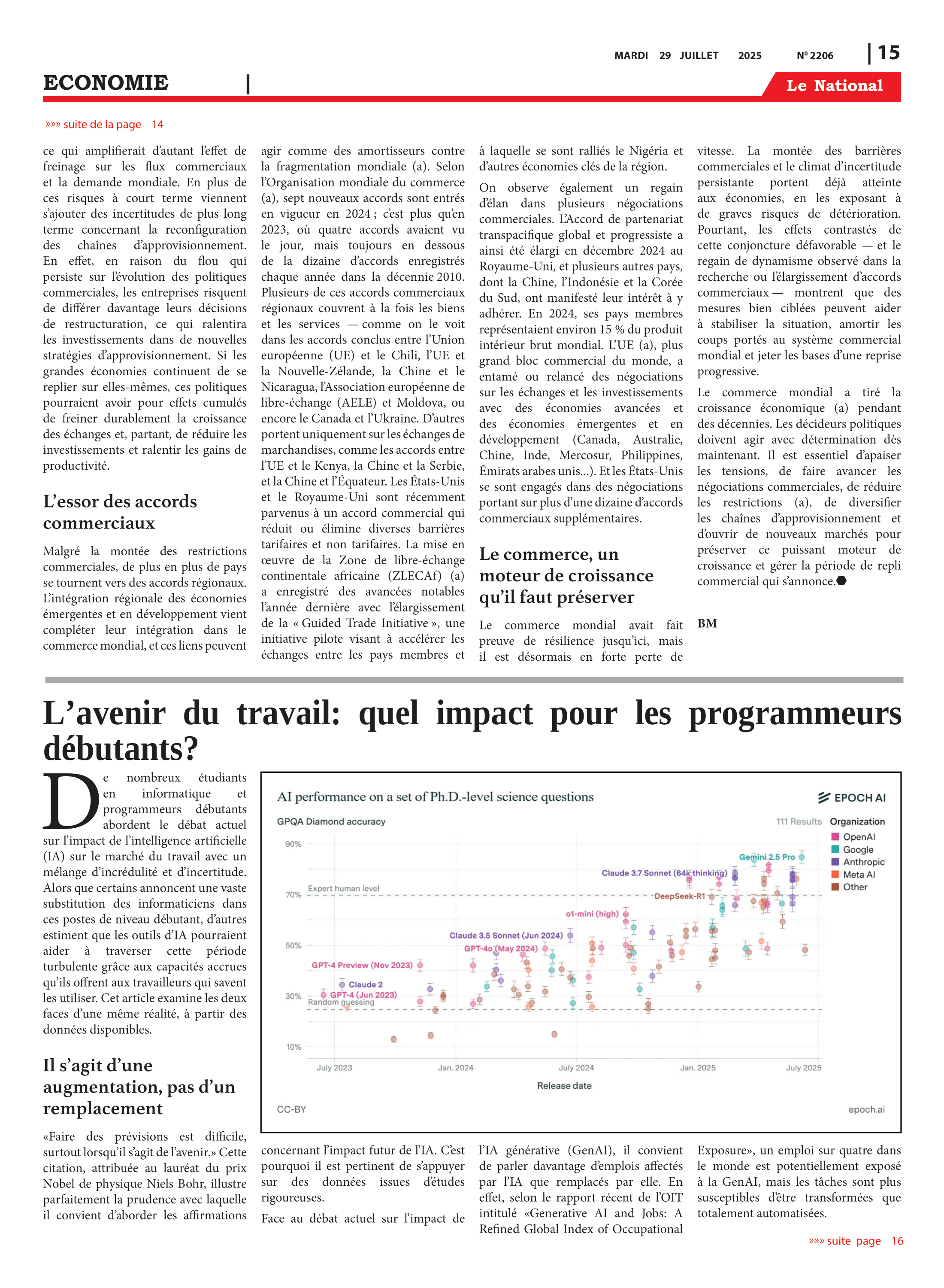 Page 15 de l'édition 2206