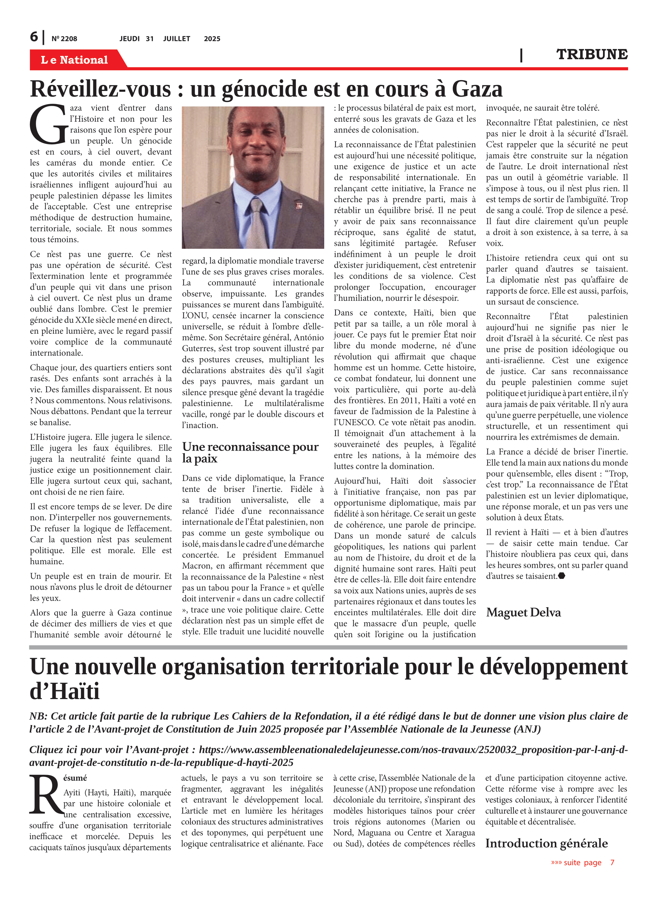 Page 6 de l'édition 2208