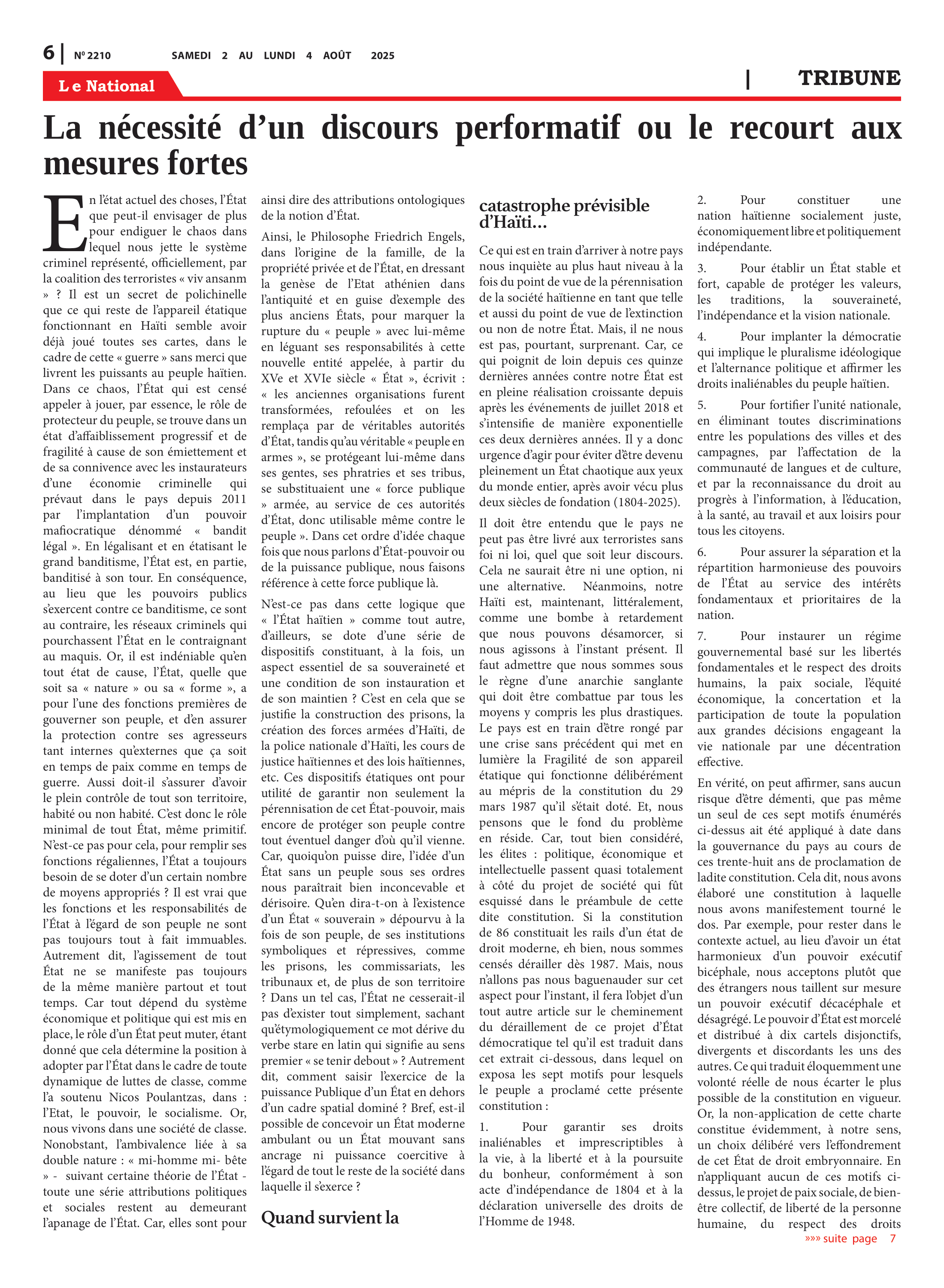 Page 6 de l'édition 2210