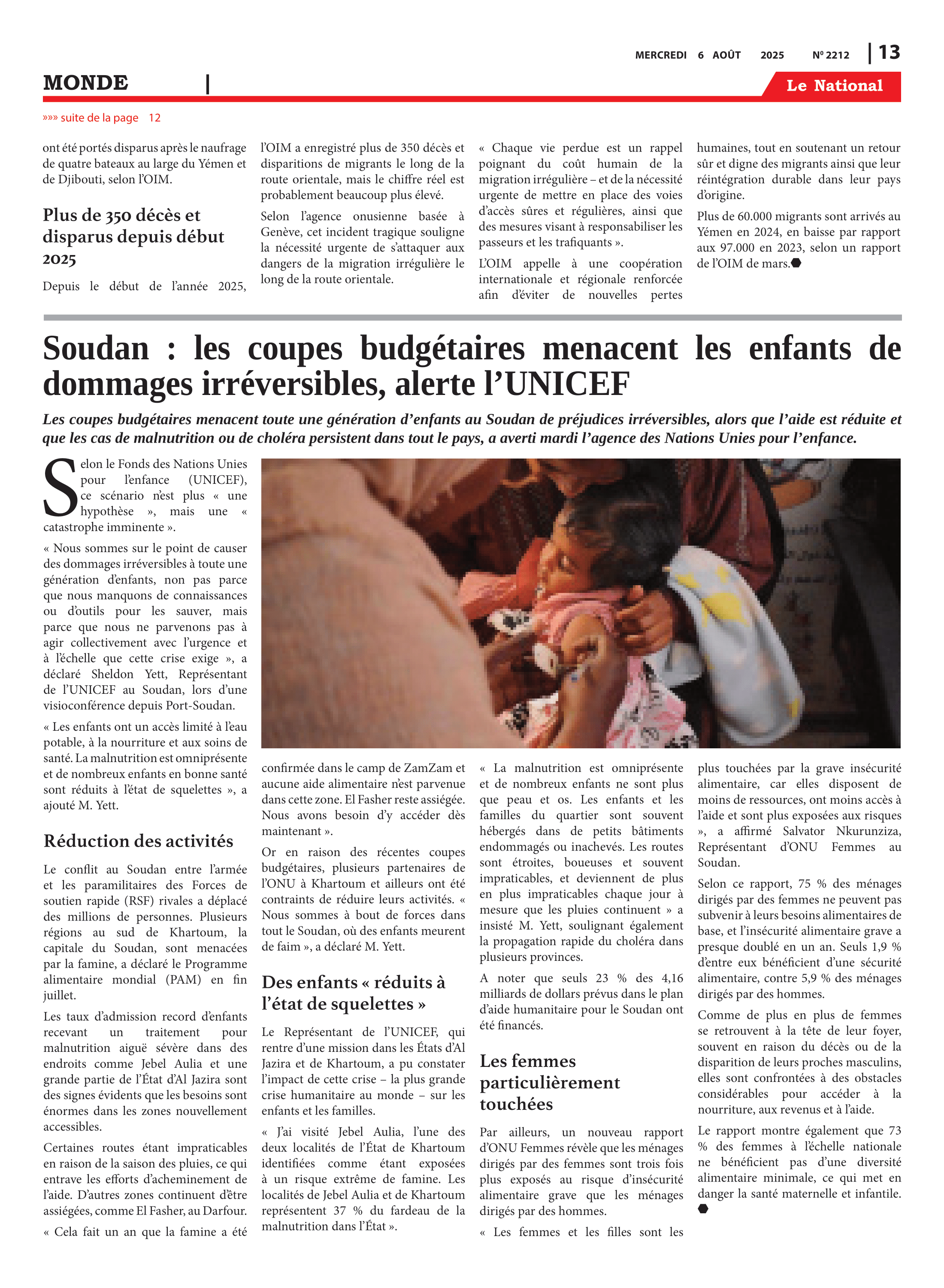 Page 13 de l'édition 2212