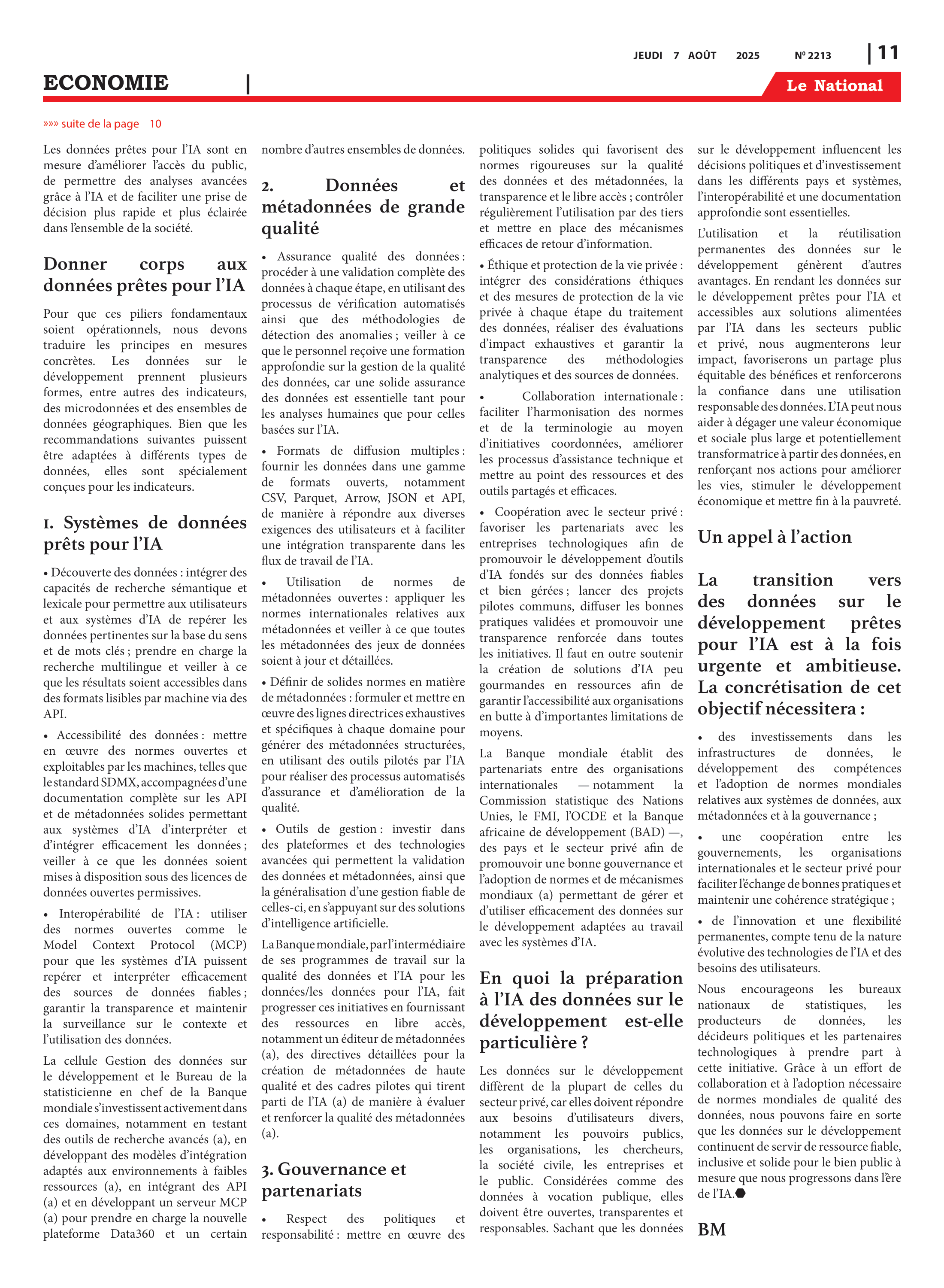 Page 11 de l'édition 2213