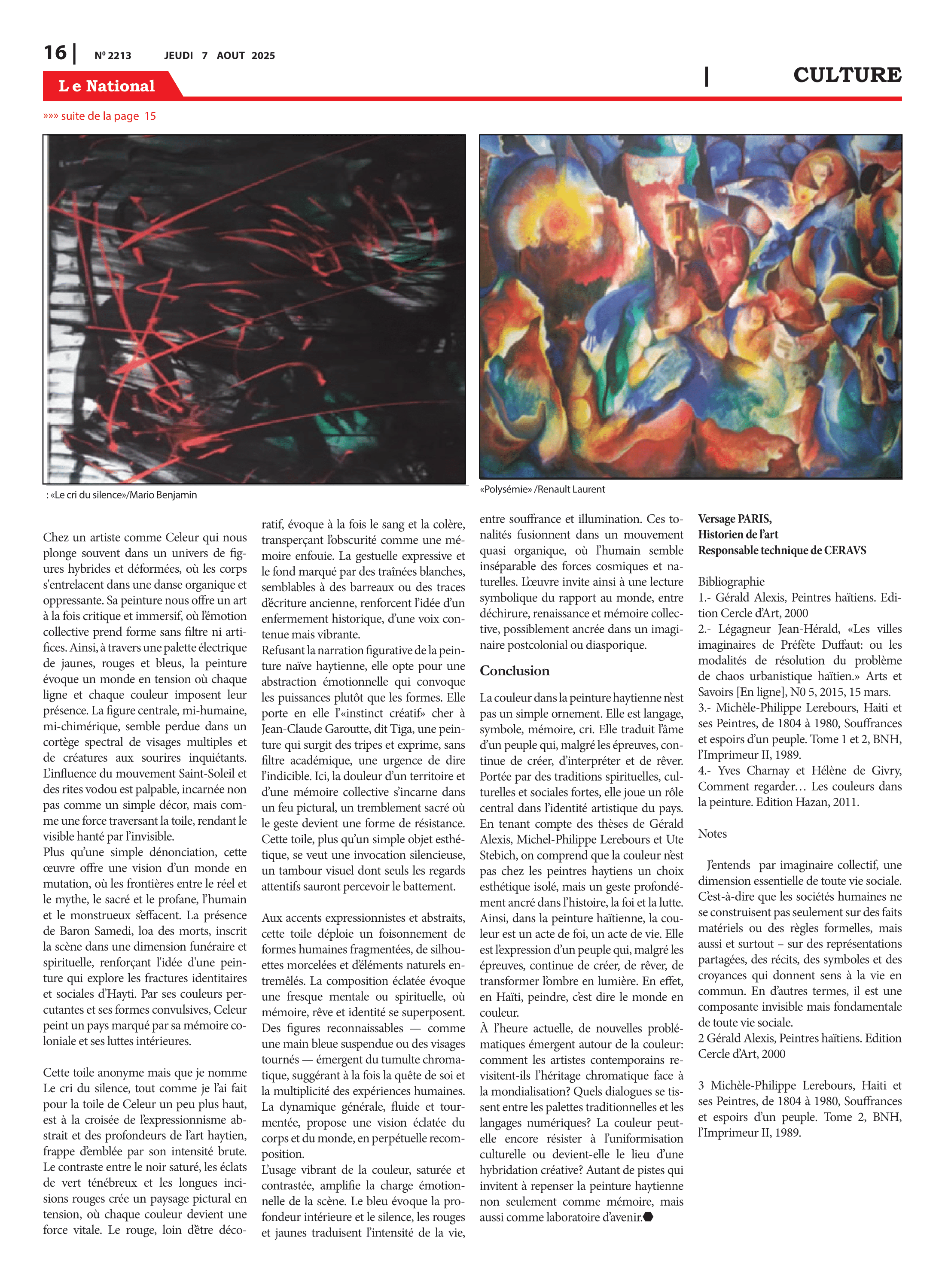Page 16 de l'édition 2213