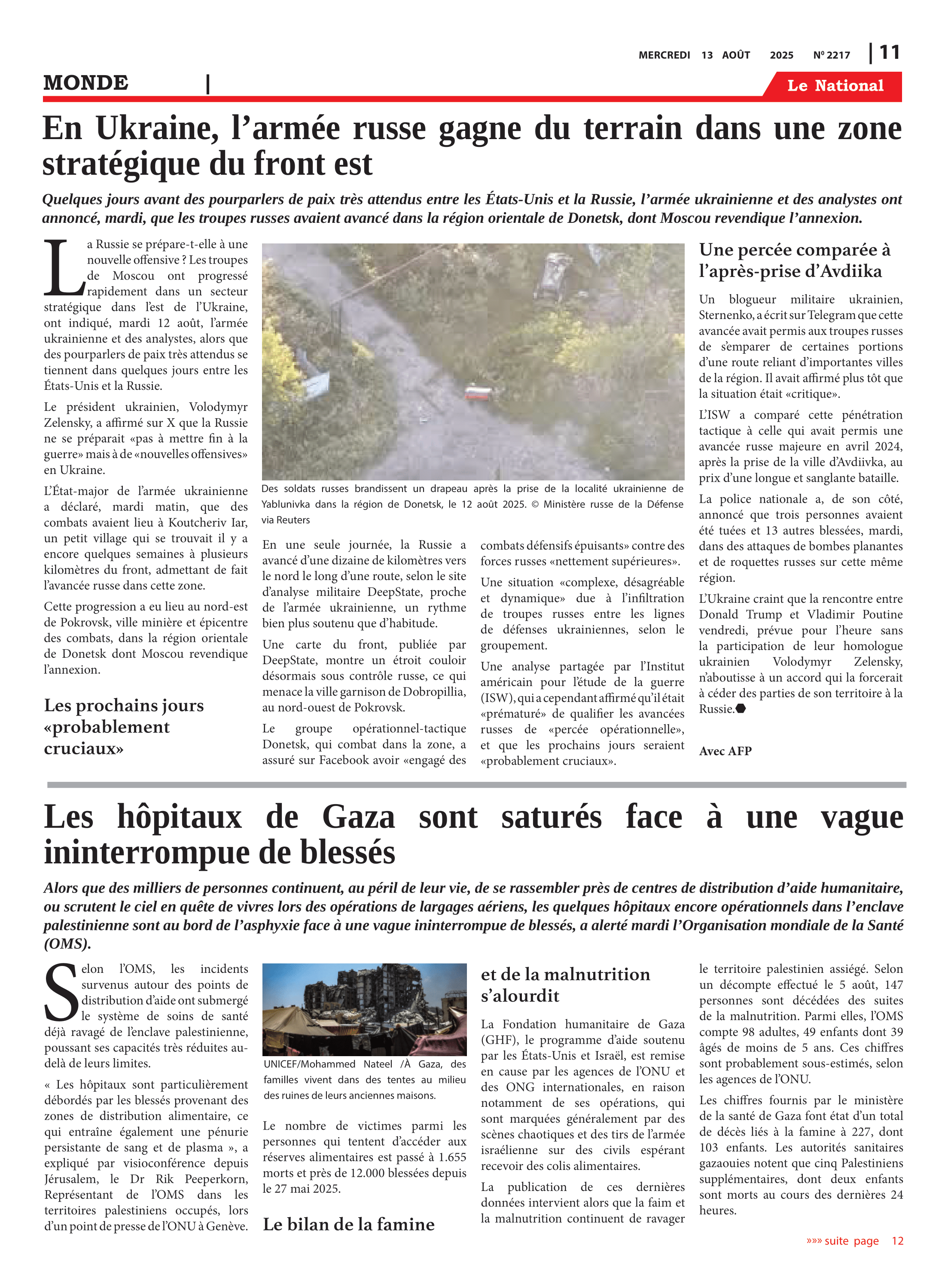 Page 11 de l'édition 2217