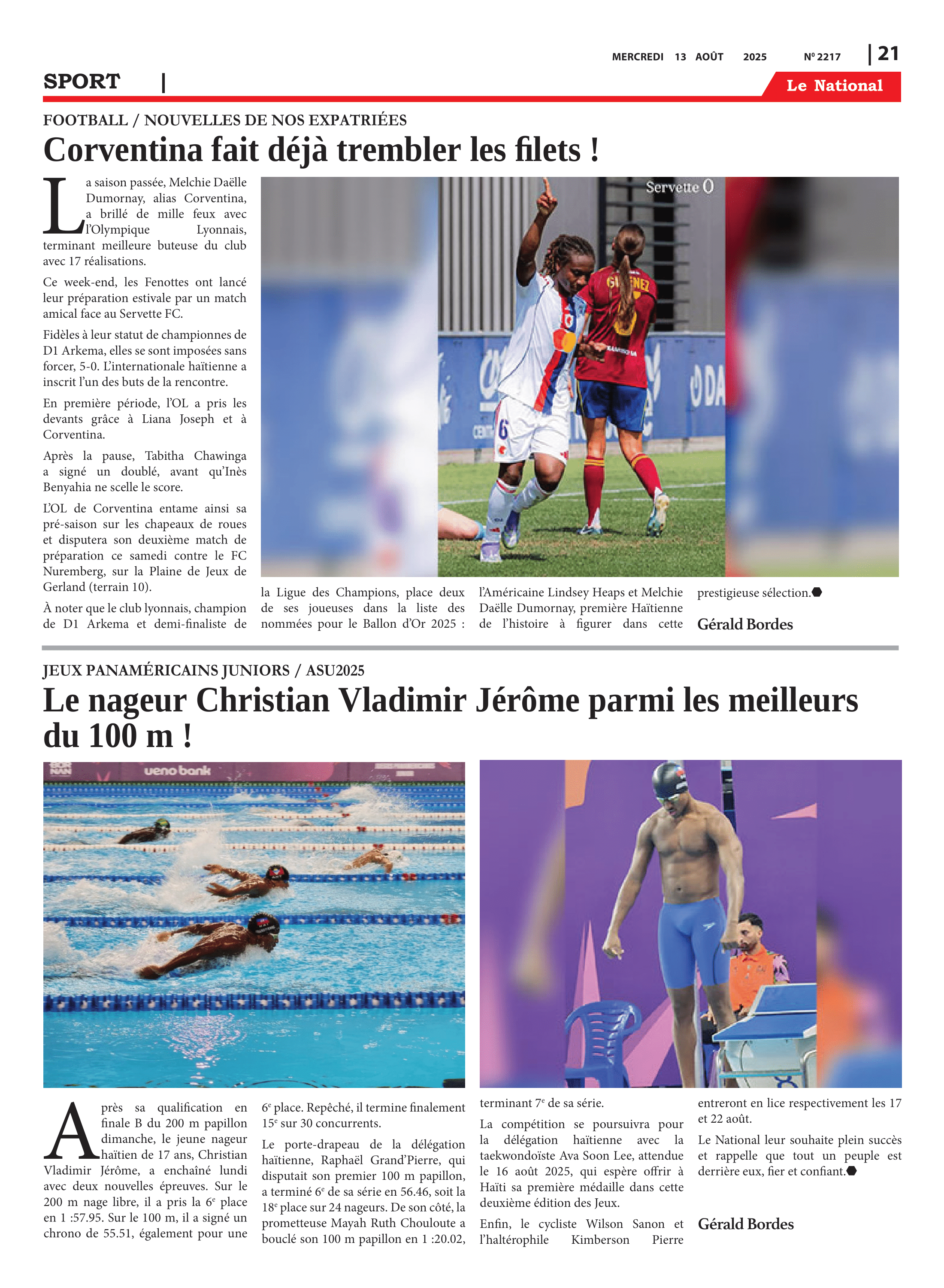 Page 21 de l'édition 2217