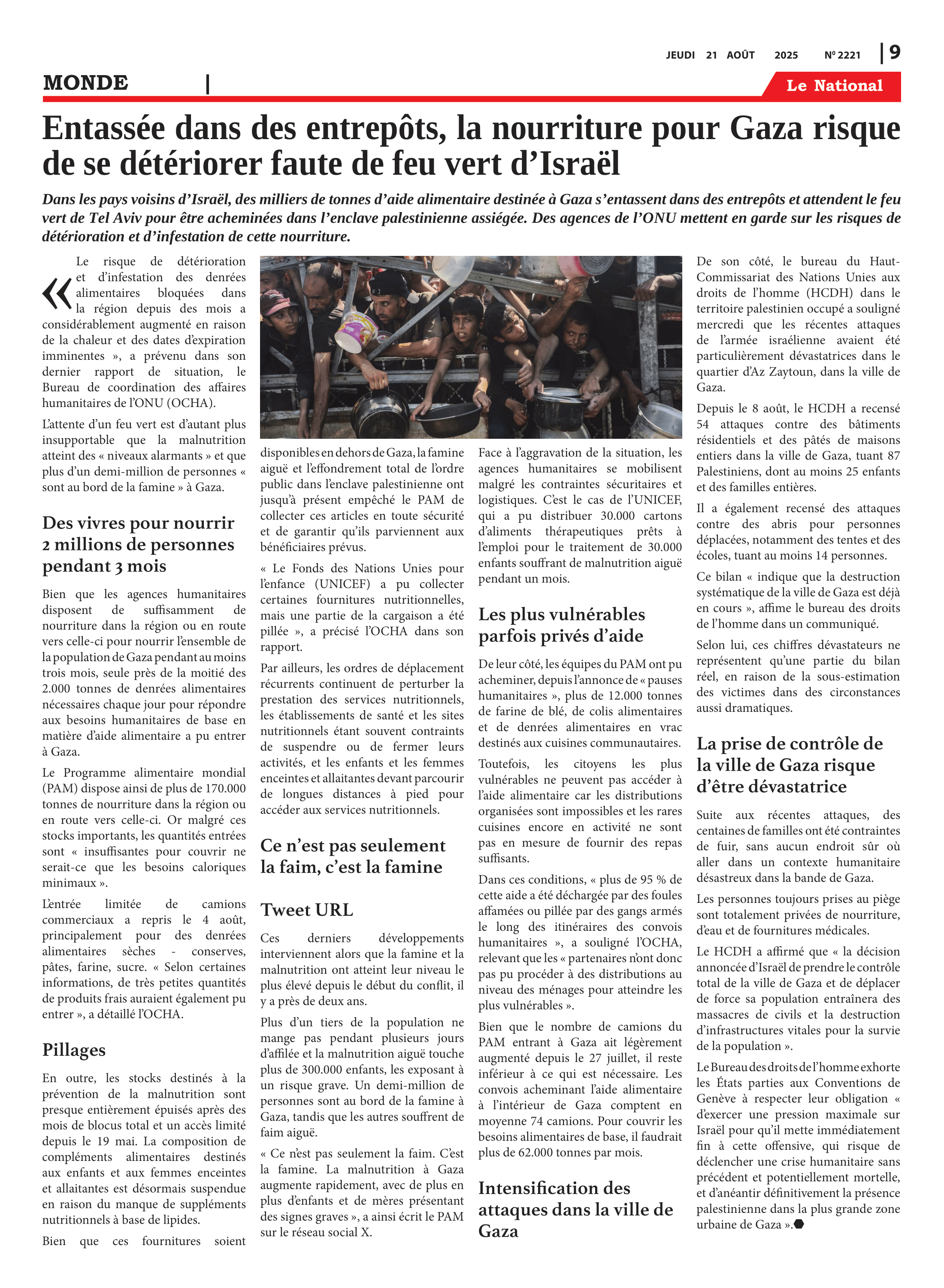 Page 9 de l'édition 2221