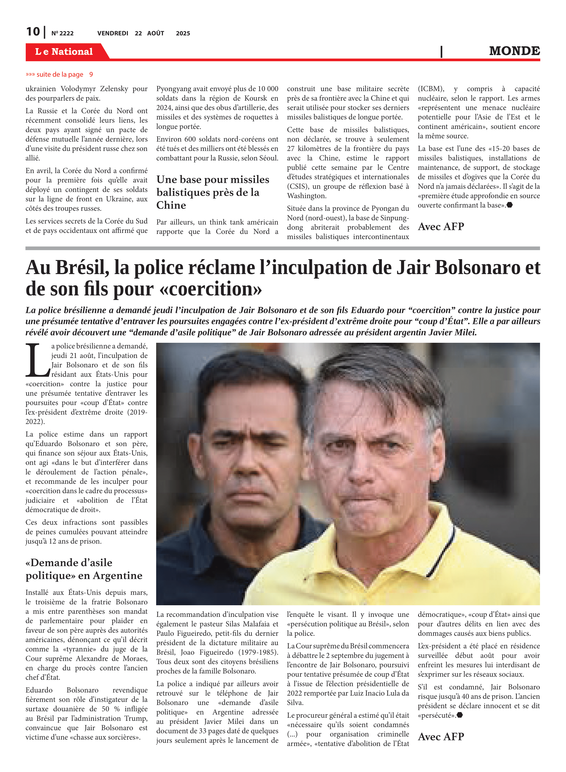 Page 10 de l'édition 2222
