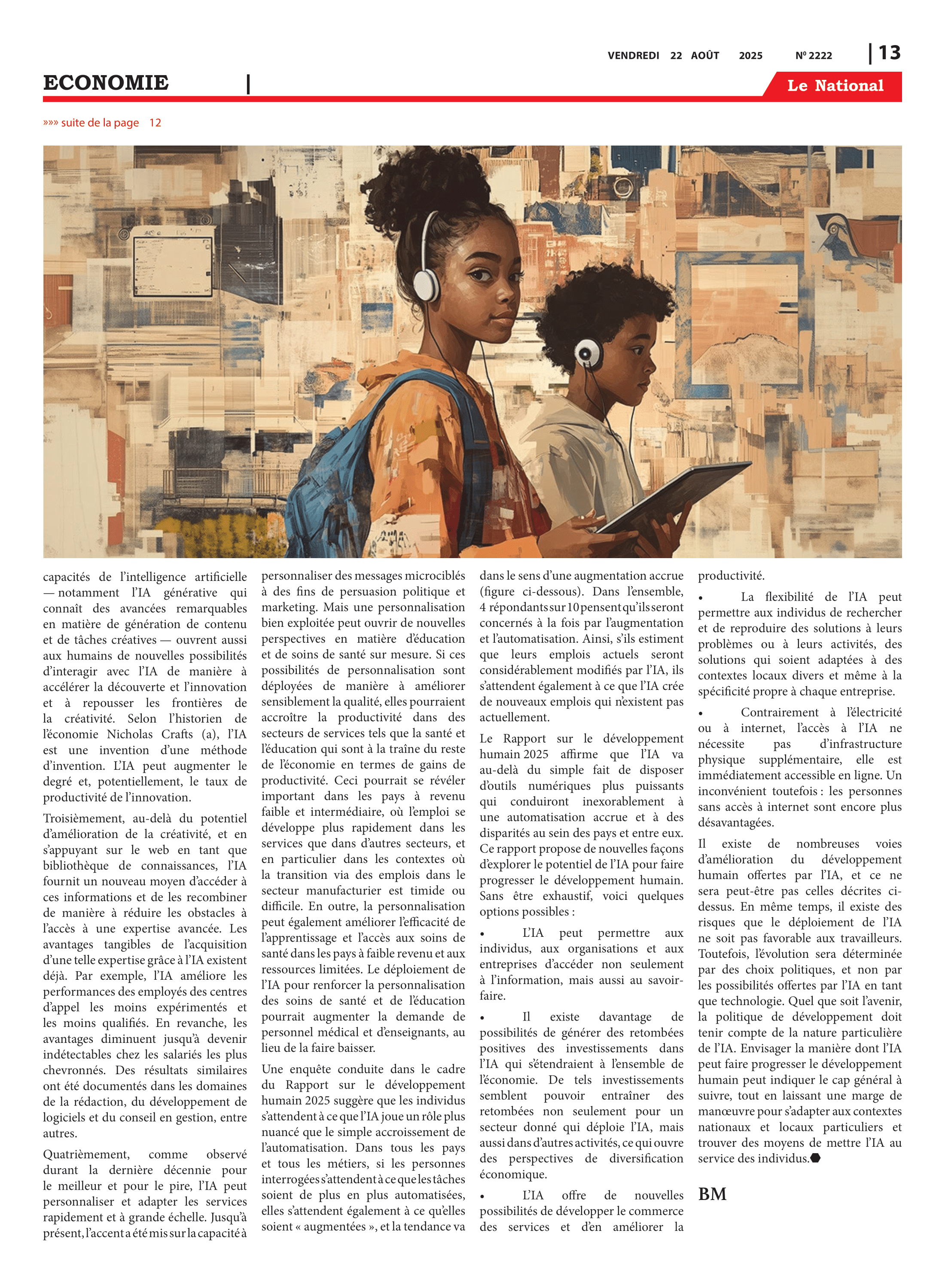Page 13 de l'édition 2222
