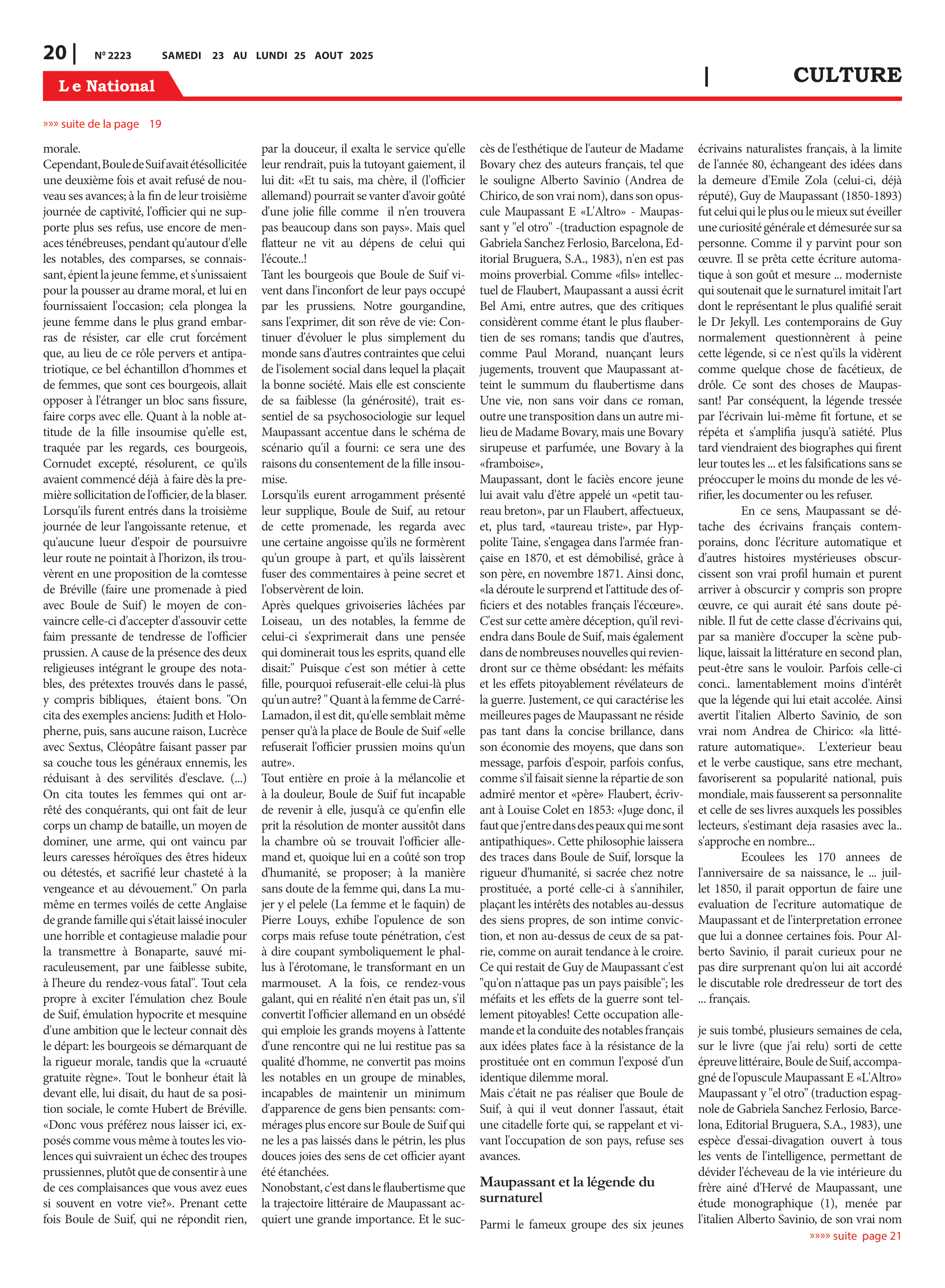 Page 20 de l'édition 2223