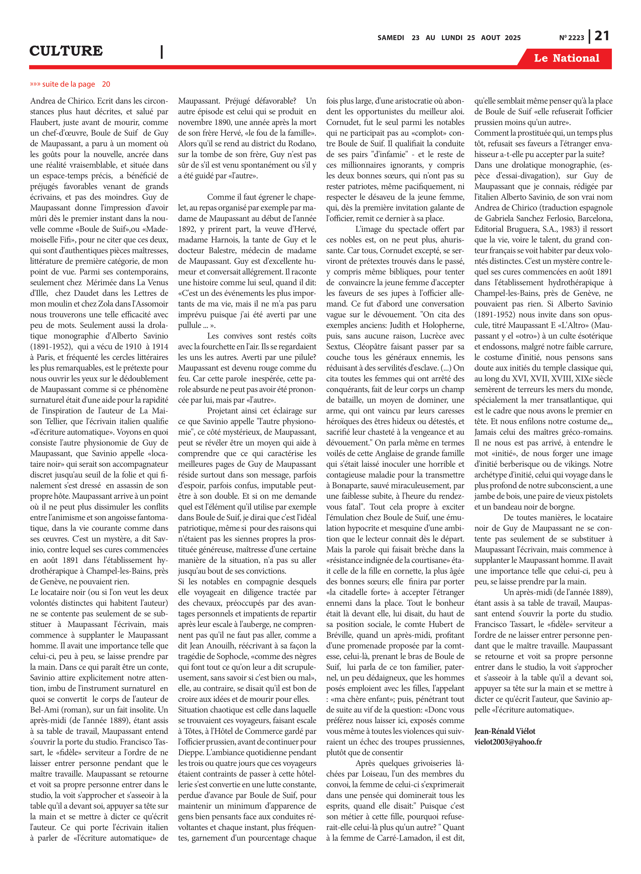 Page 21 de l'édition 2223