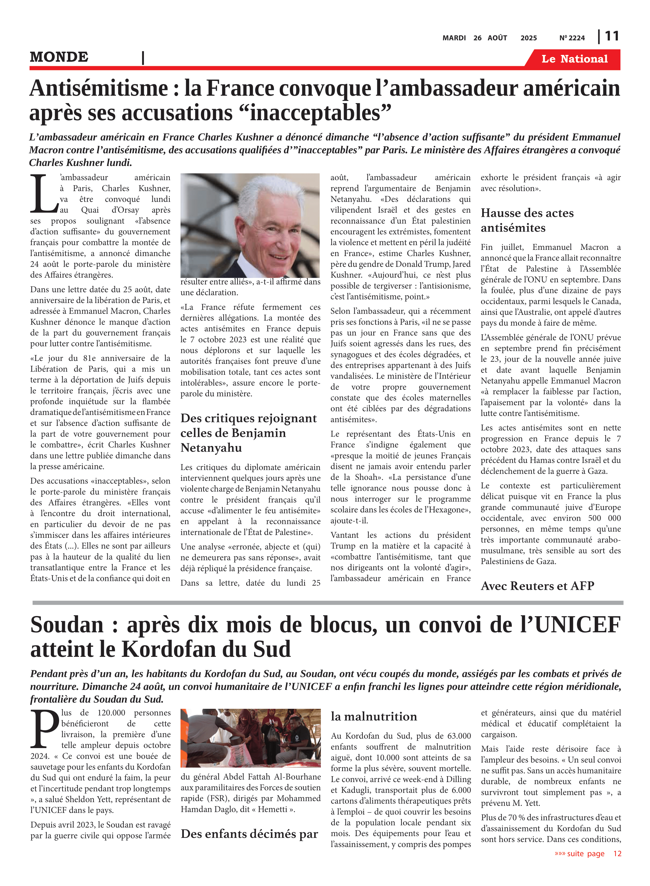 Page 11 de l'édition 2224