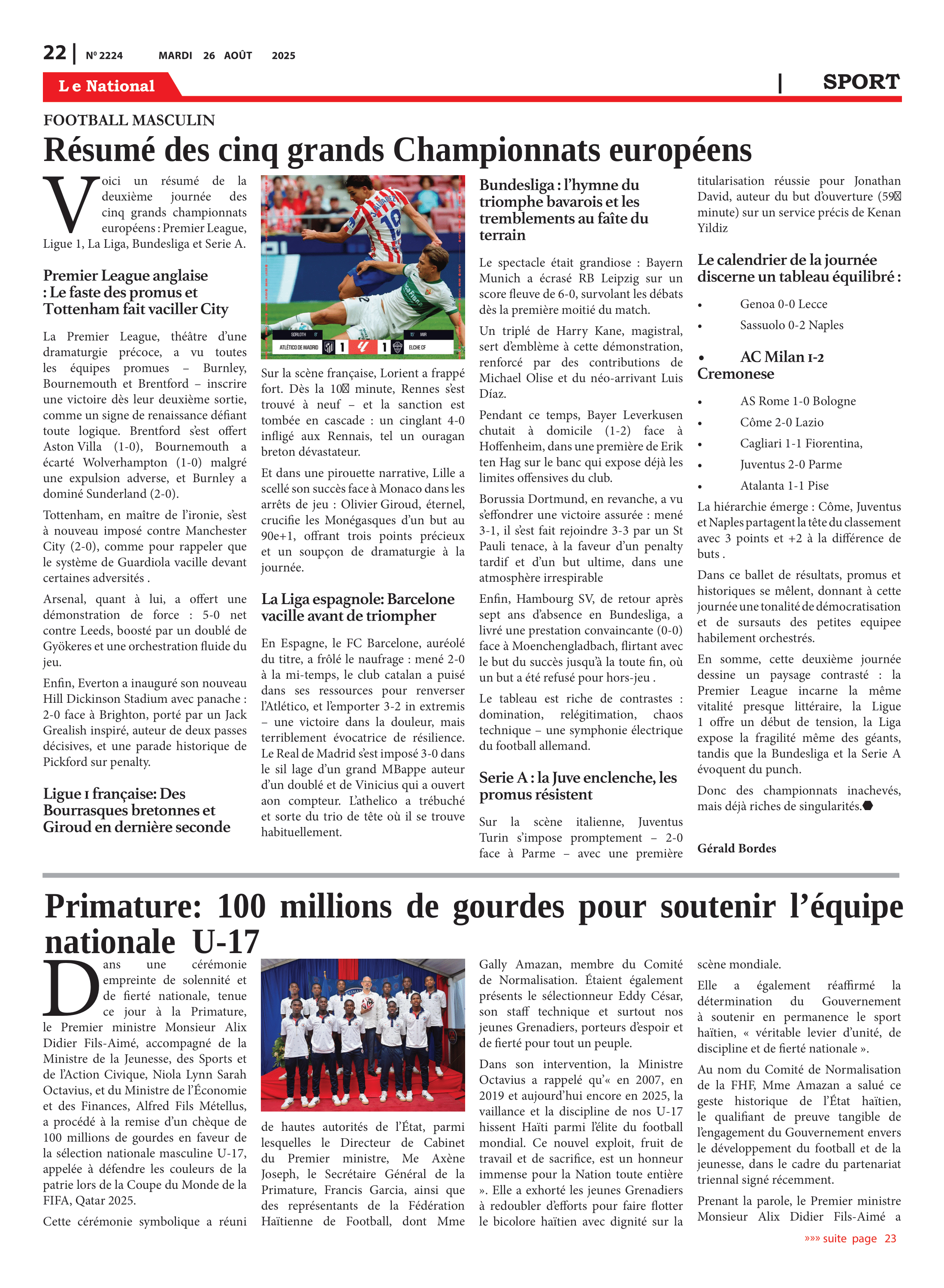 Page 22 de l'édition 2224