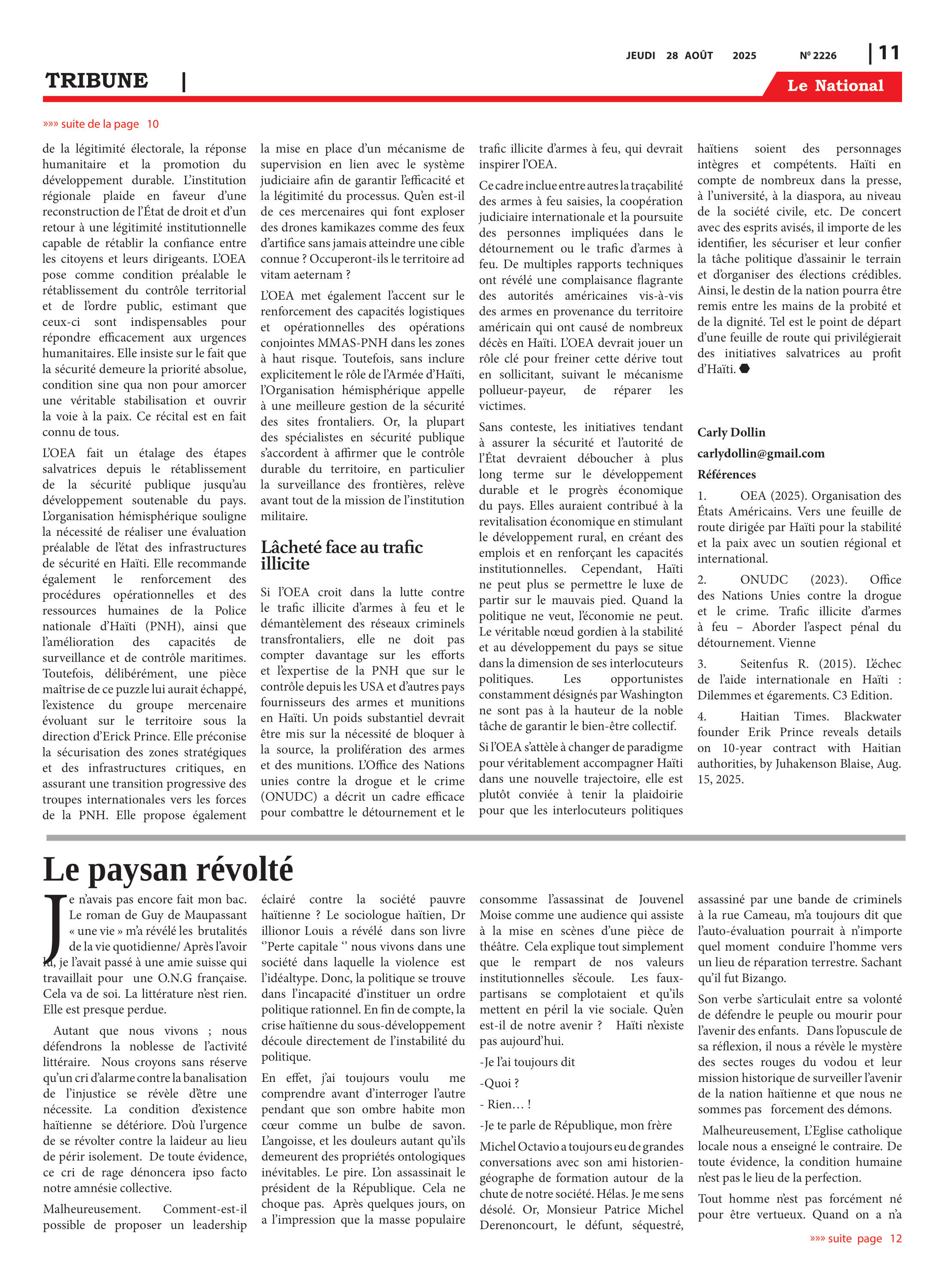 Page 11 de l'édition 2226