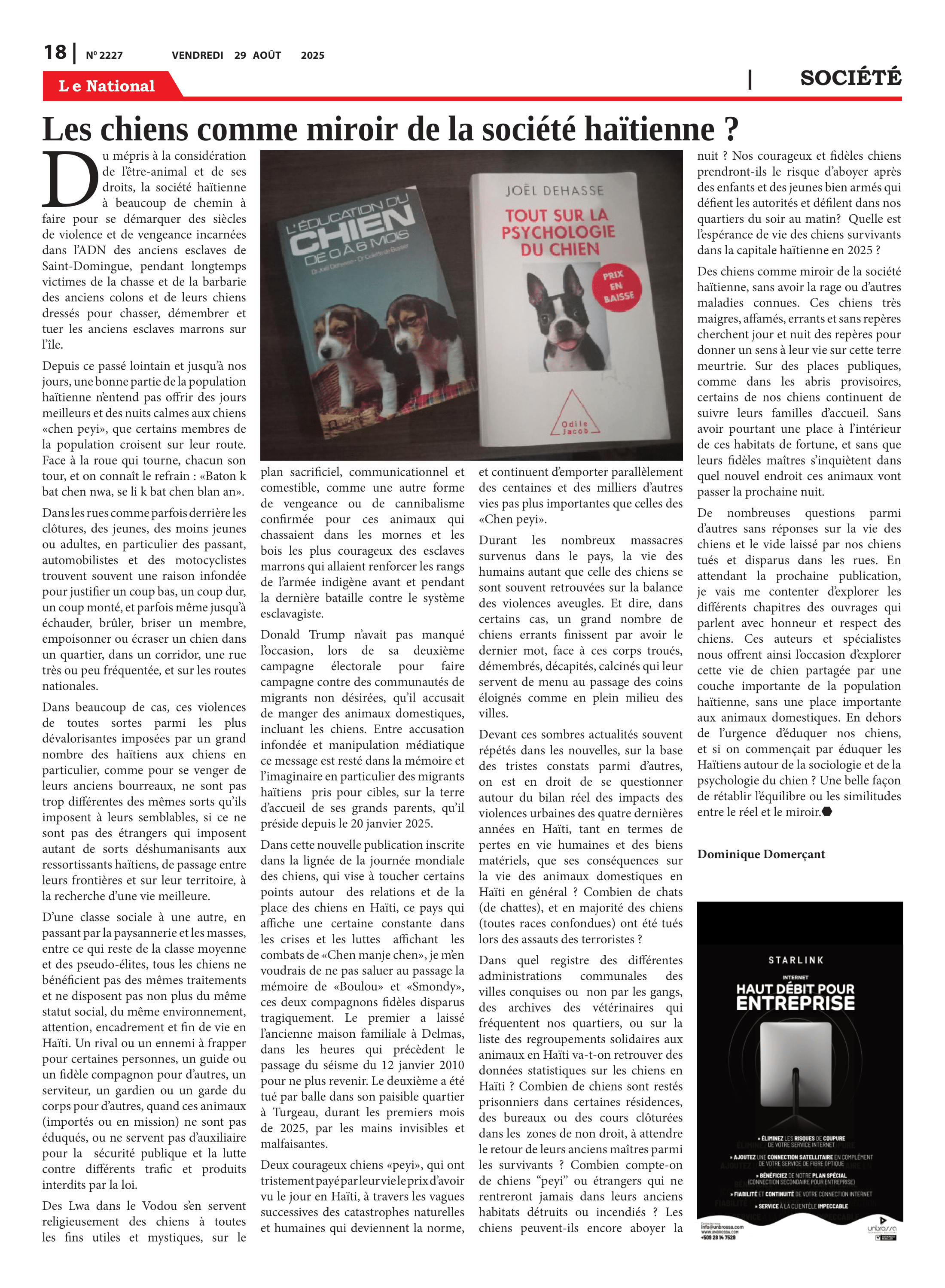 Page 18 de l'édition 2227