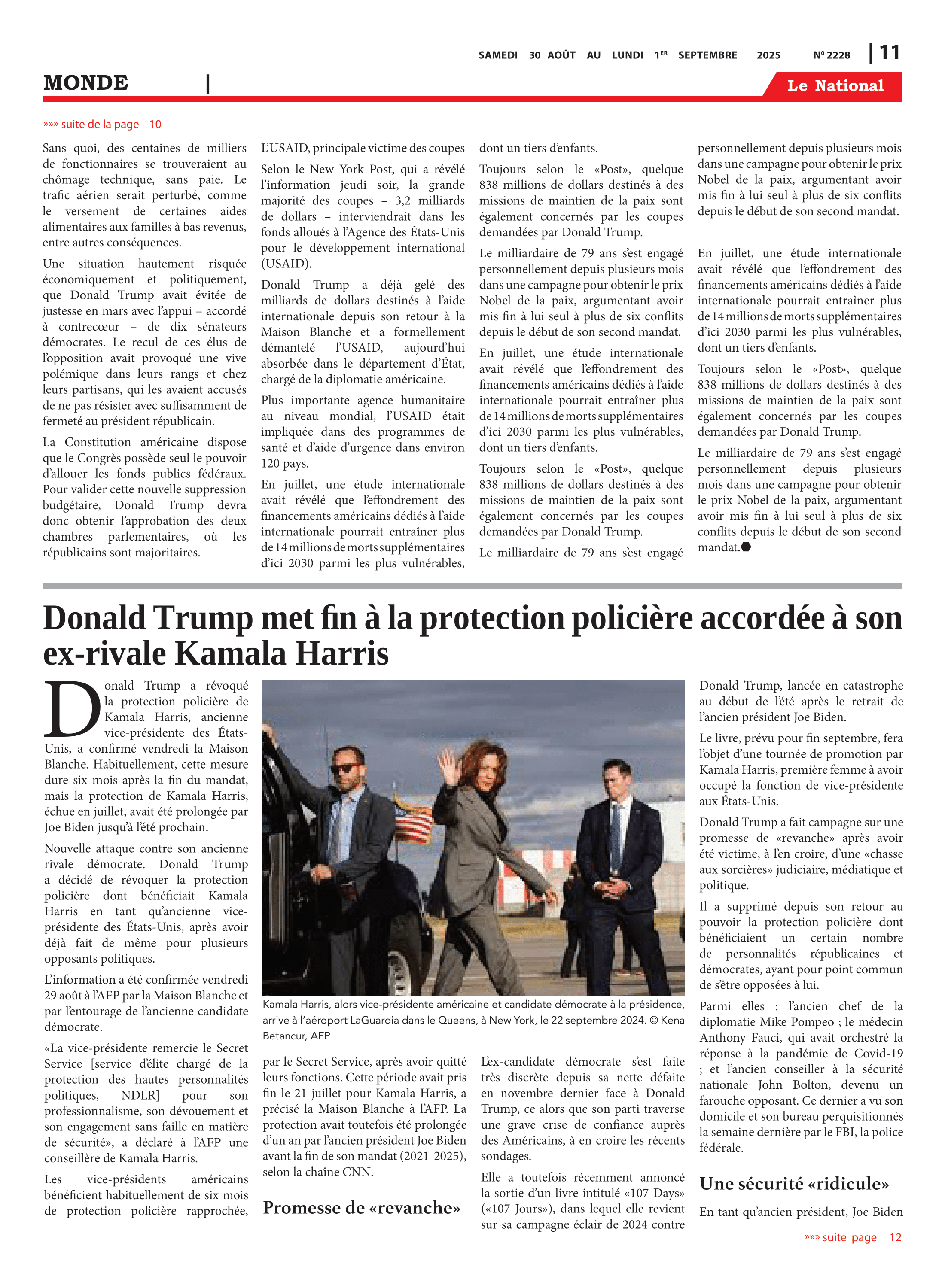 Page 11 de l'édition 2228