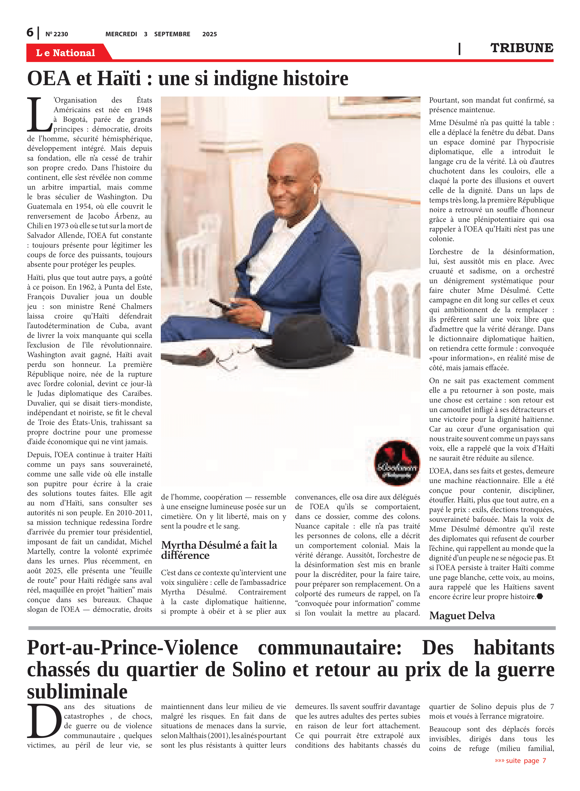 Page 6 de l'édition 2230