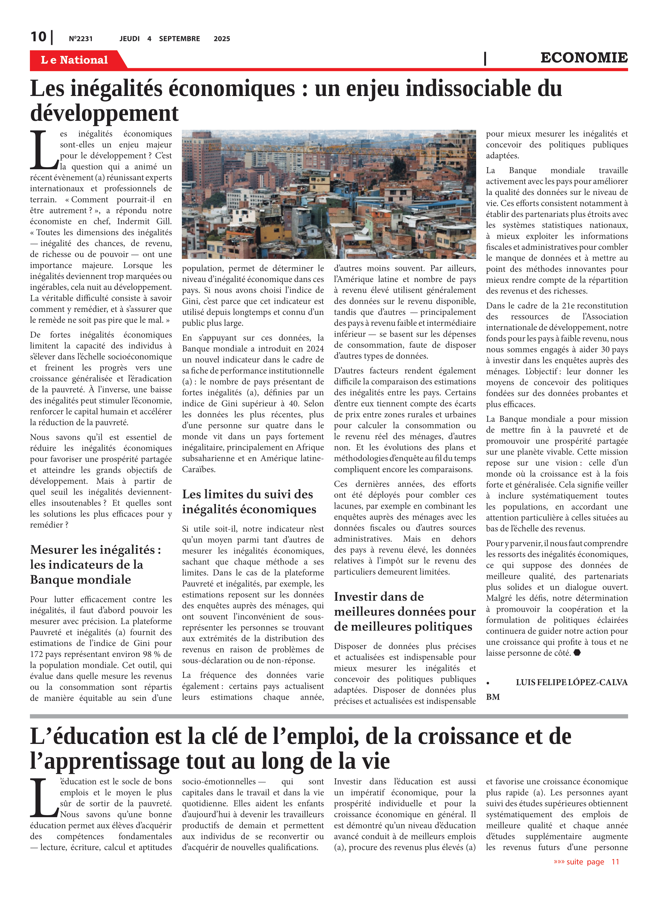 Page 10 de l'édition 2231