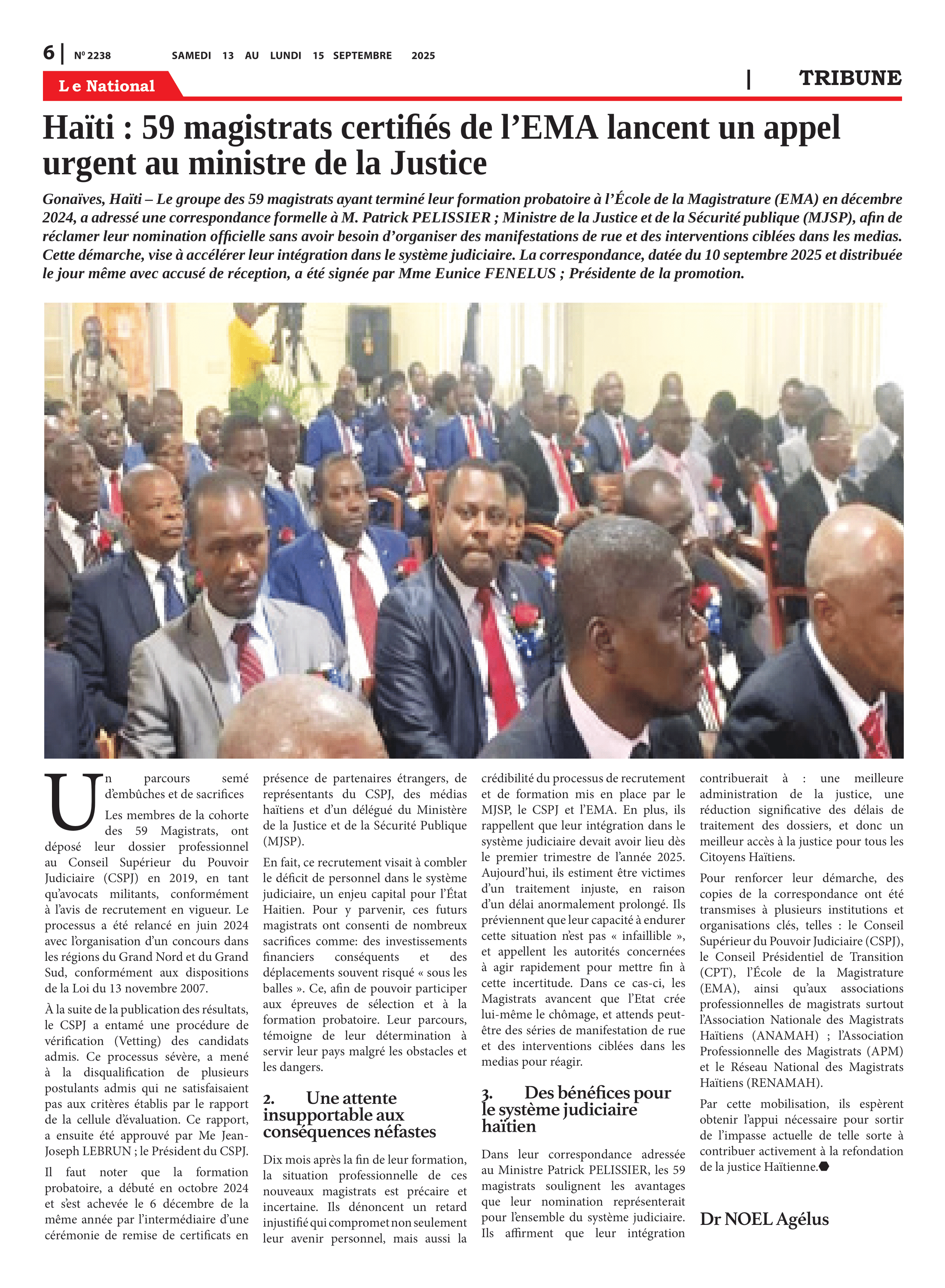 Page 6 de l'édition 2238
